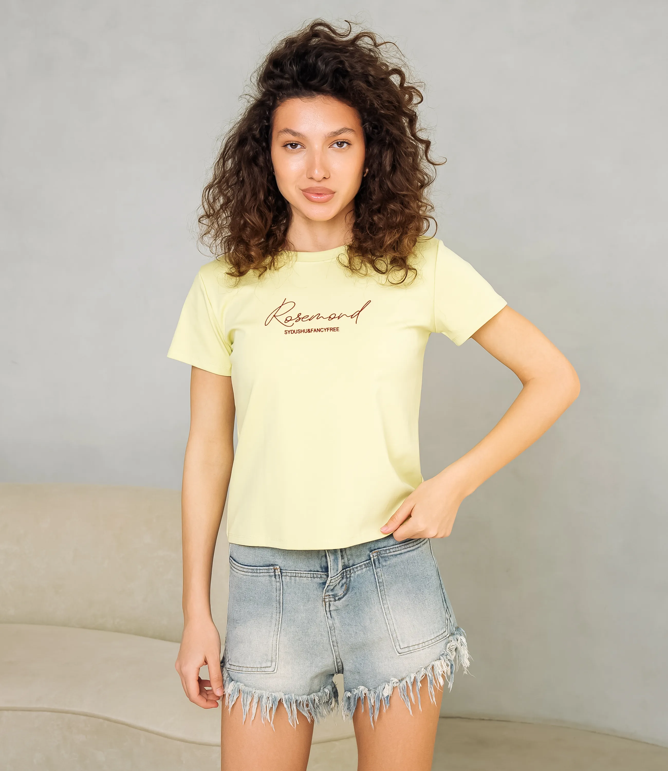 Футболка #КТ4502, фисташковый - фото 1