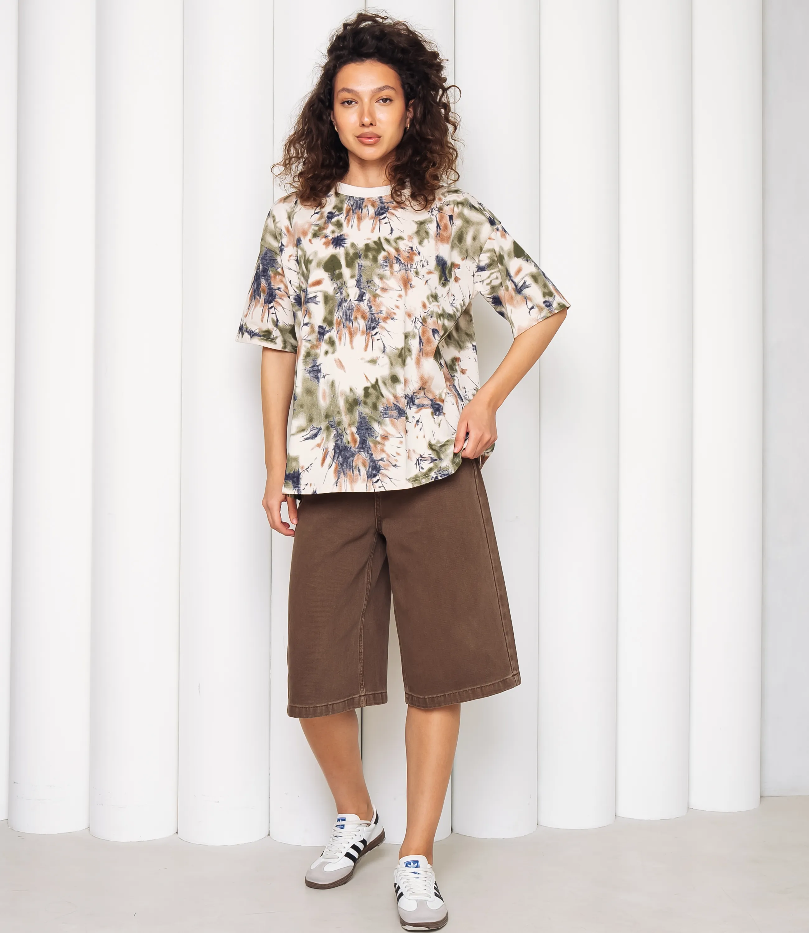 Футболка #КТ1622, бежевый - фото 4