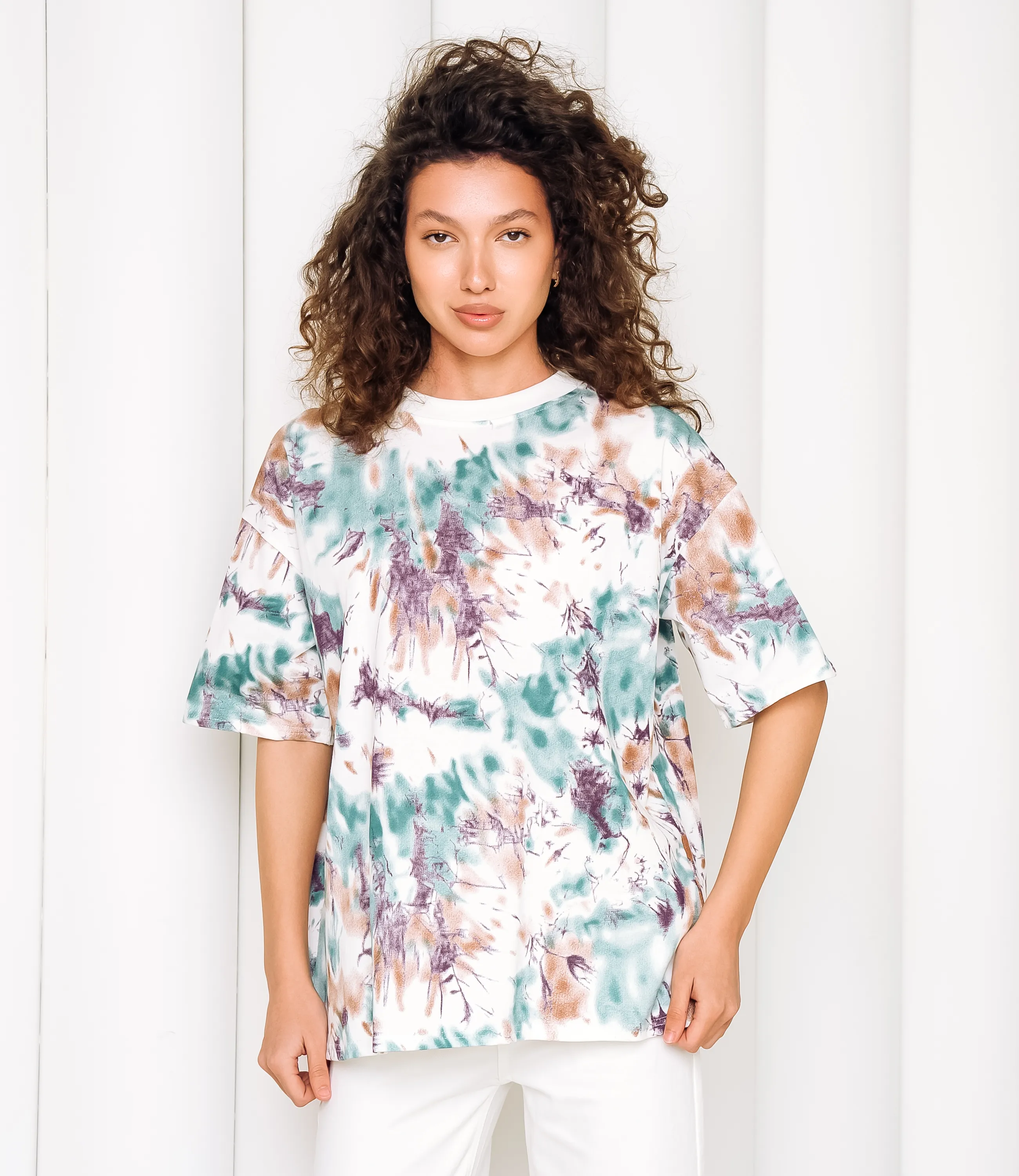 Футболка #КТ1622, белый - фото 1