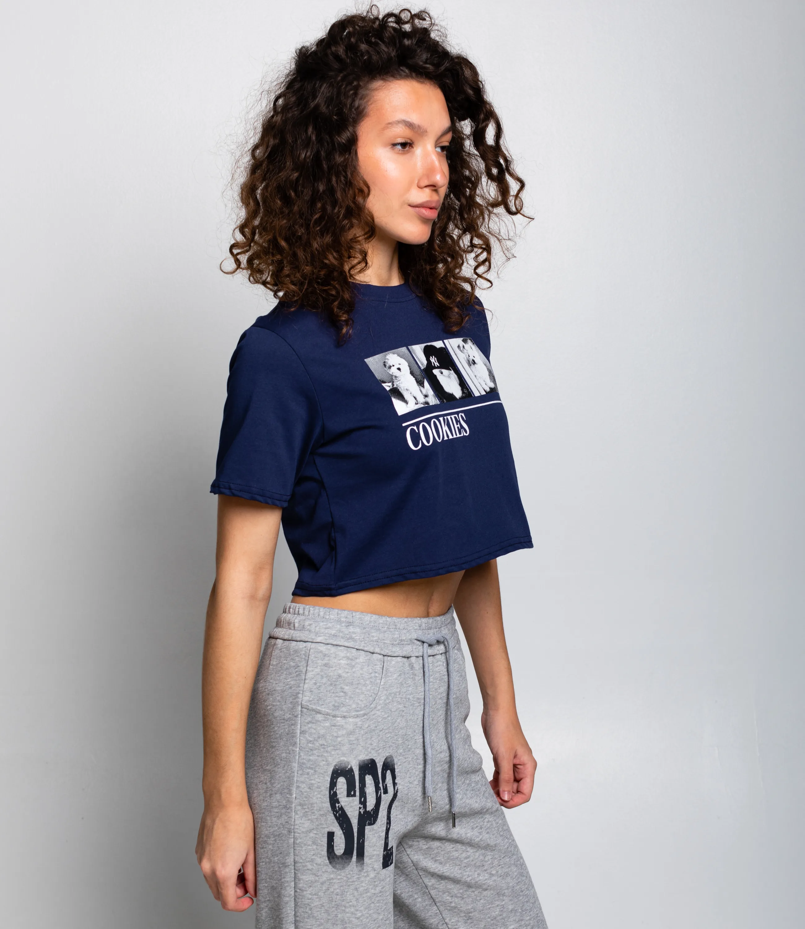 Футболка #КТ888110, синий - фото 2