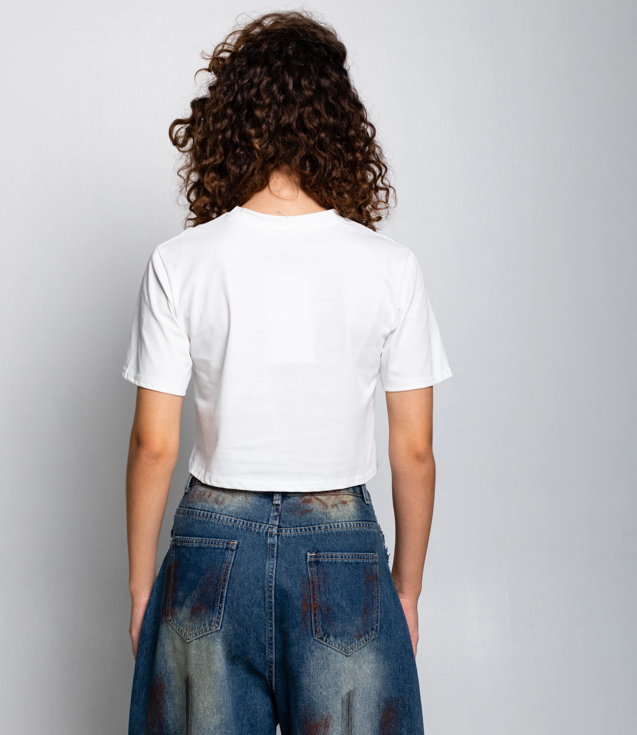 Футболка #КТ888119, белый - фото 3
