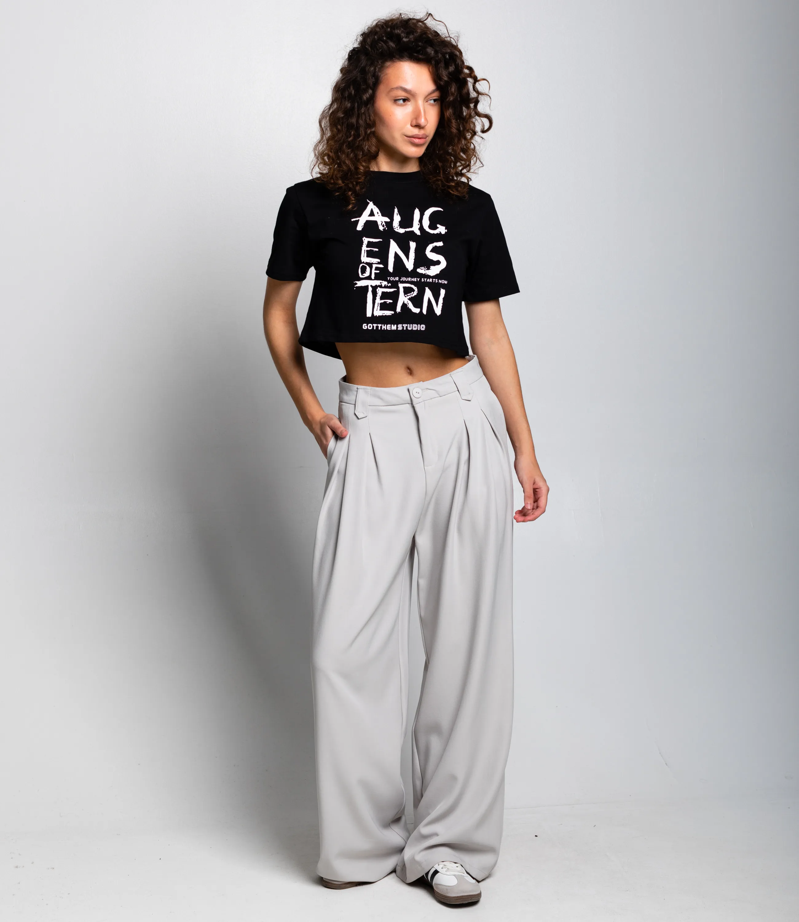 Футболка #КТ888119, чёрный - фото 4