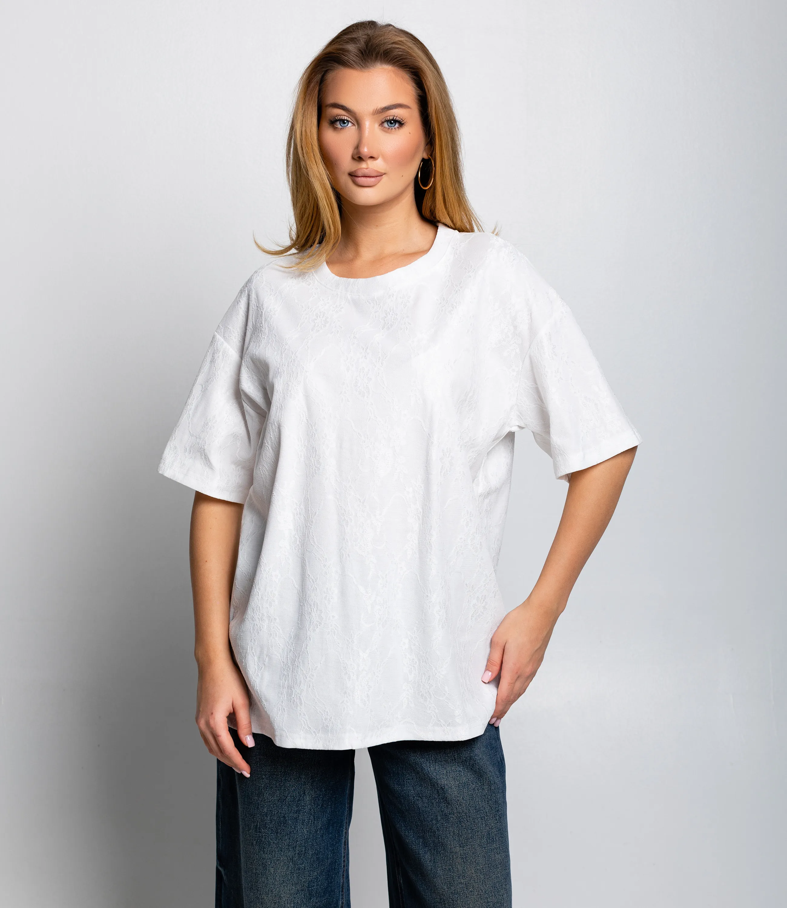 Футболка #КТ3035 (1), белый - фото 1