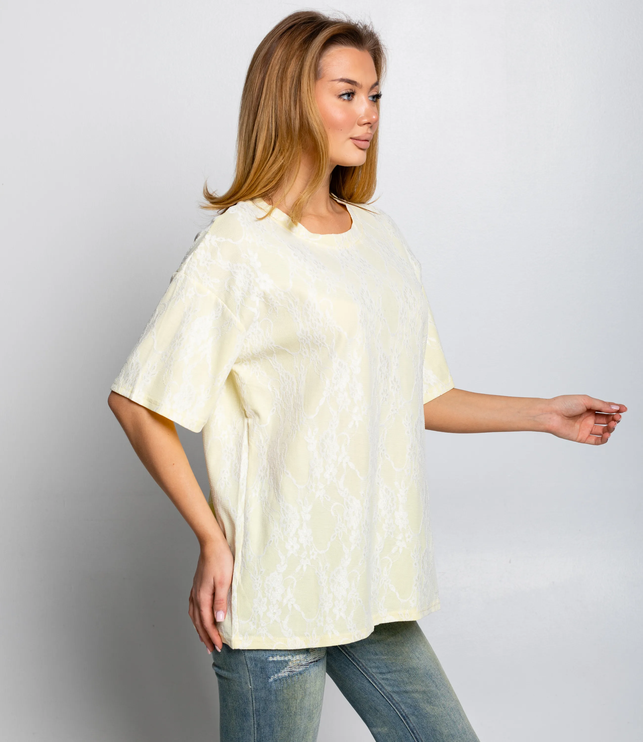 Футболка #КТ3035 (1), жёлтый - фото 2