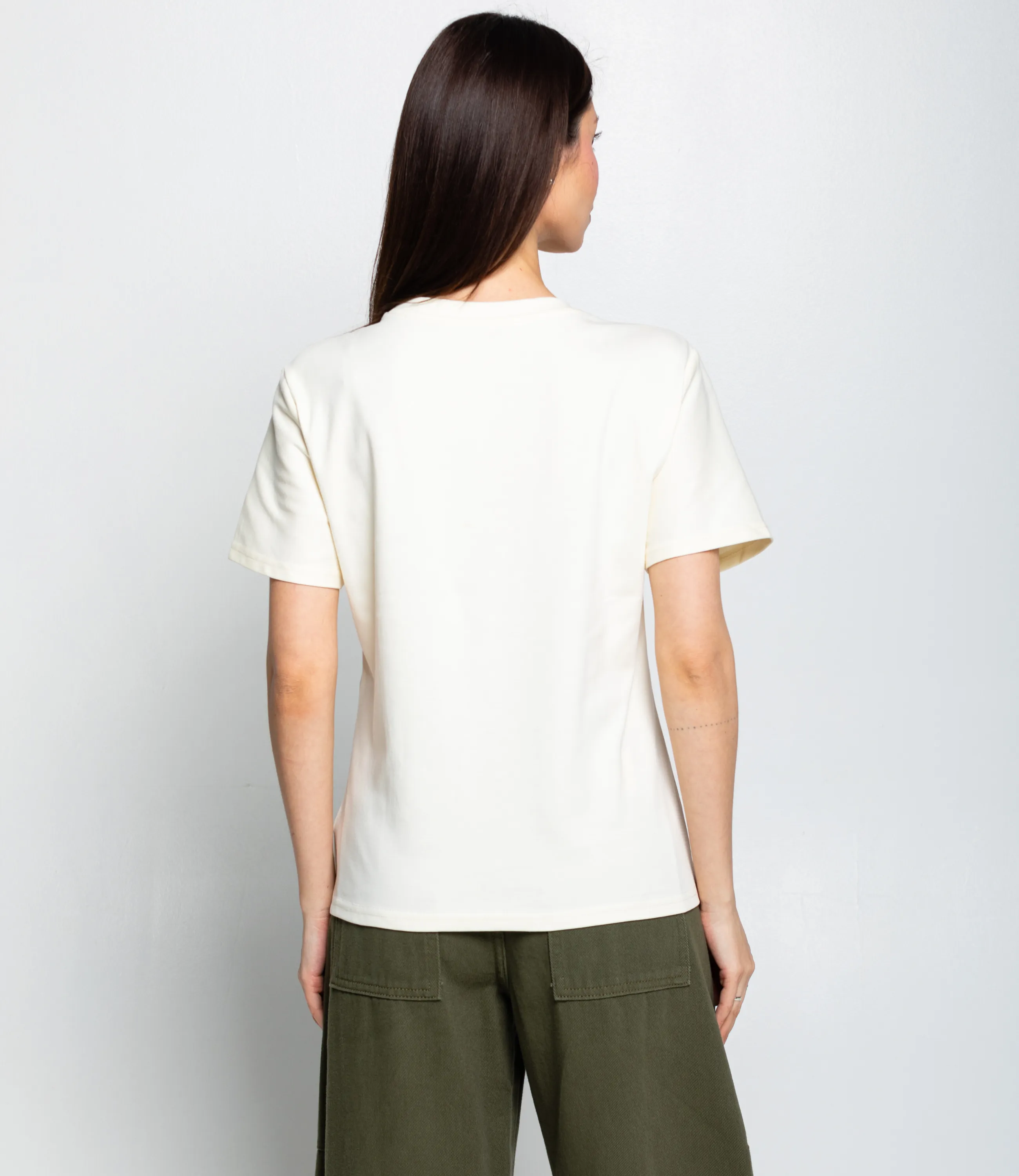 Футболка #КТ92139, кремовый - фото 3