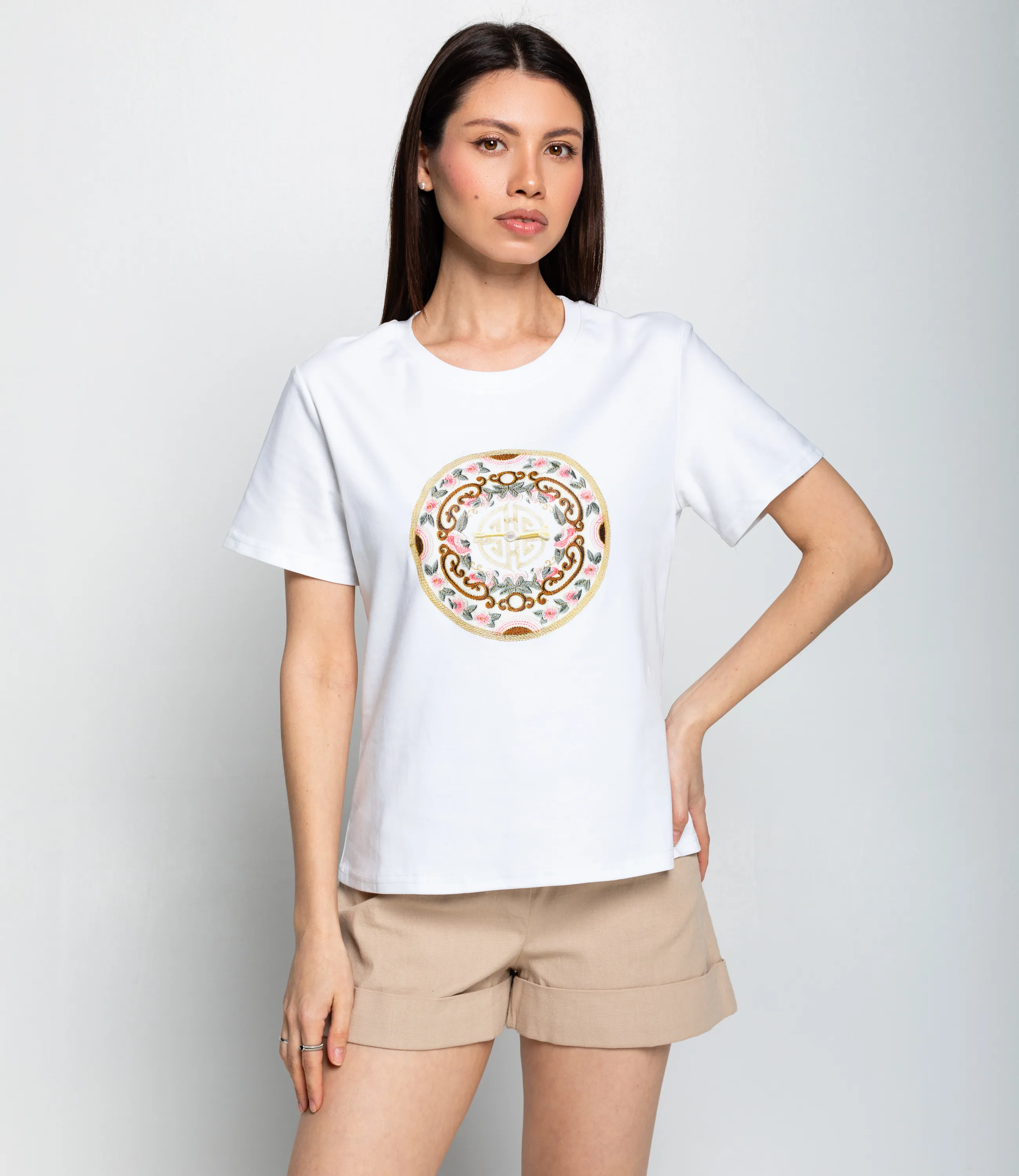 Футболка #КТ92139, белый - фото 1