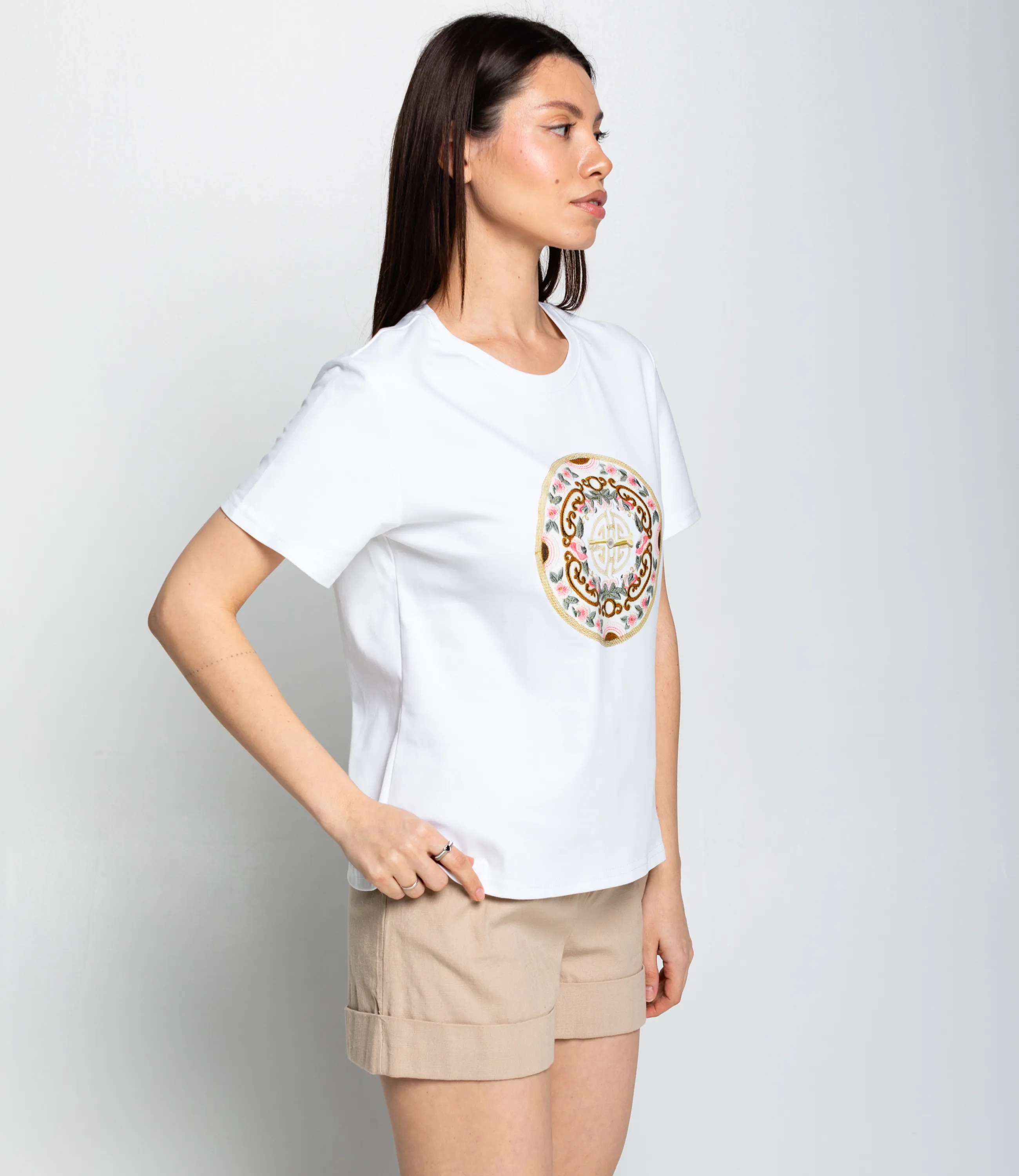 Футболка #КТ92139, белый - фото 2