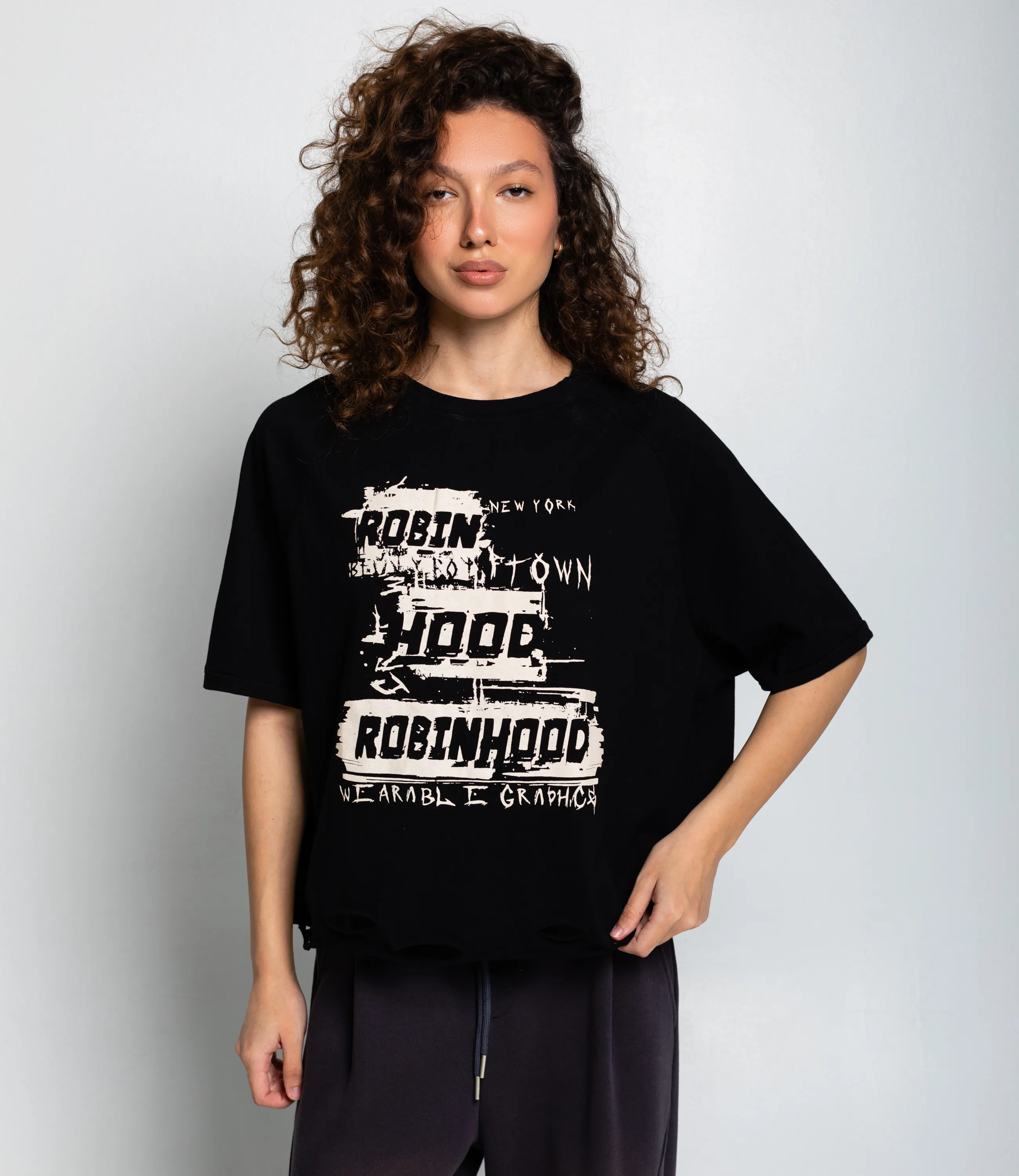 Футболка #КТ1652 (2), чёрный - фото 1