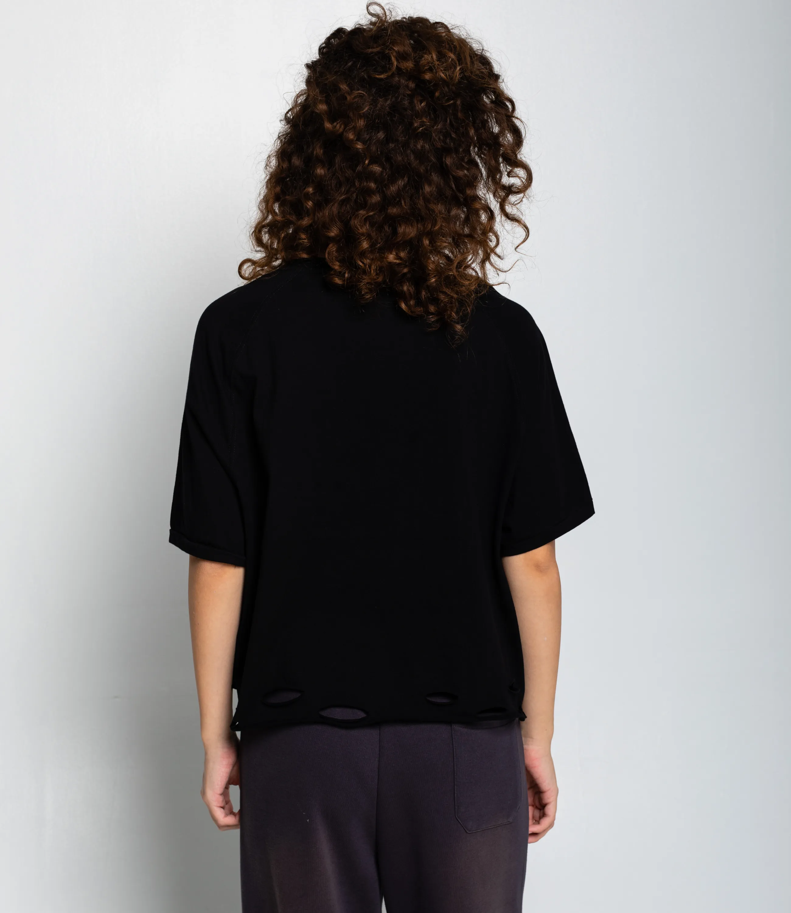 Футболка #КТ1652 (2), чёрный - фото 3