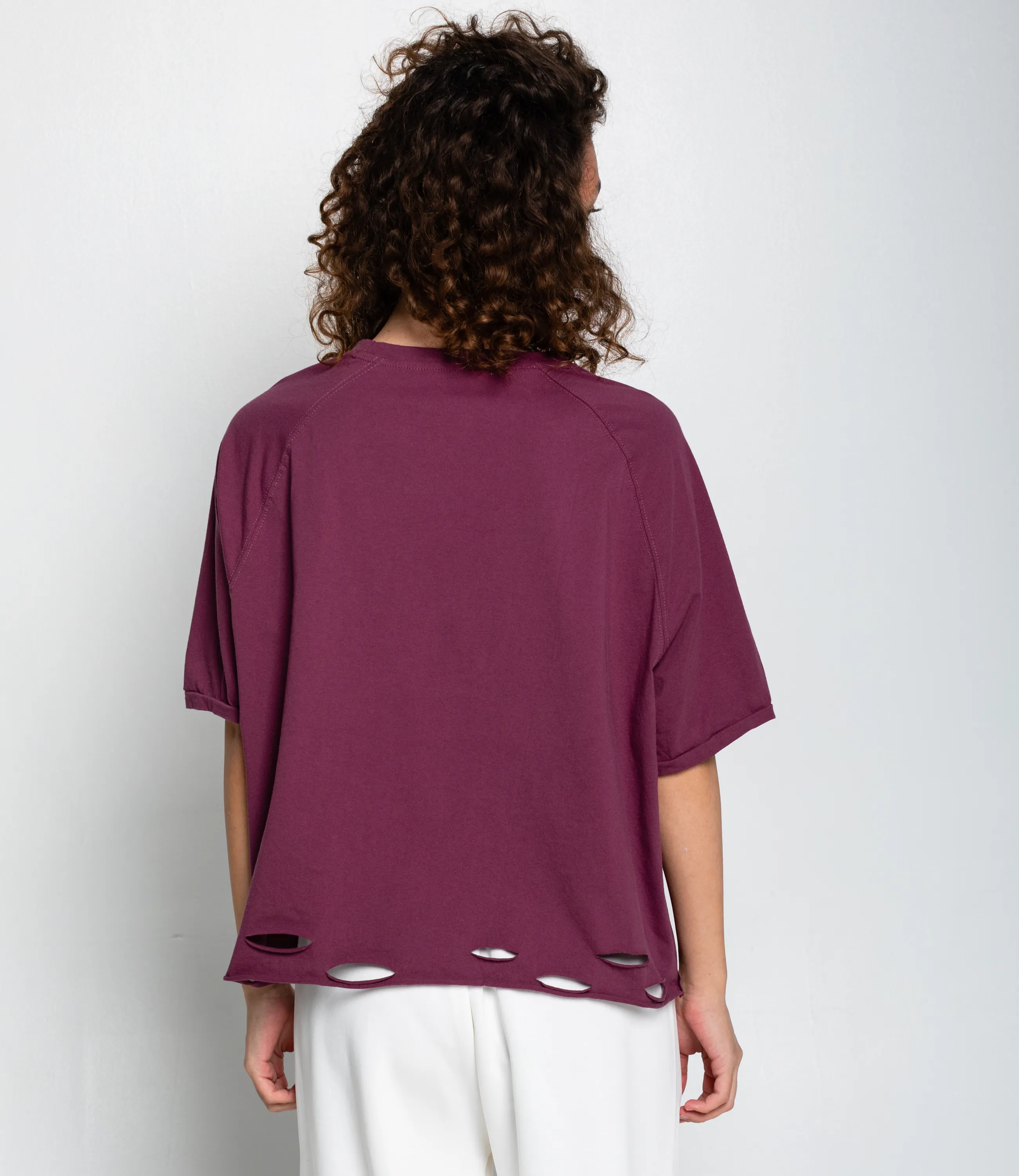 Футболка #КТ1652 (2), лиловый - фото 3