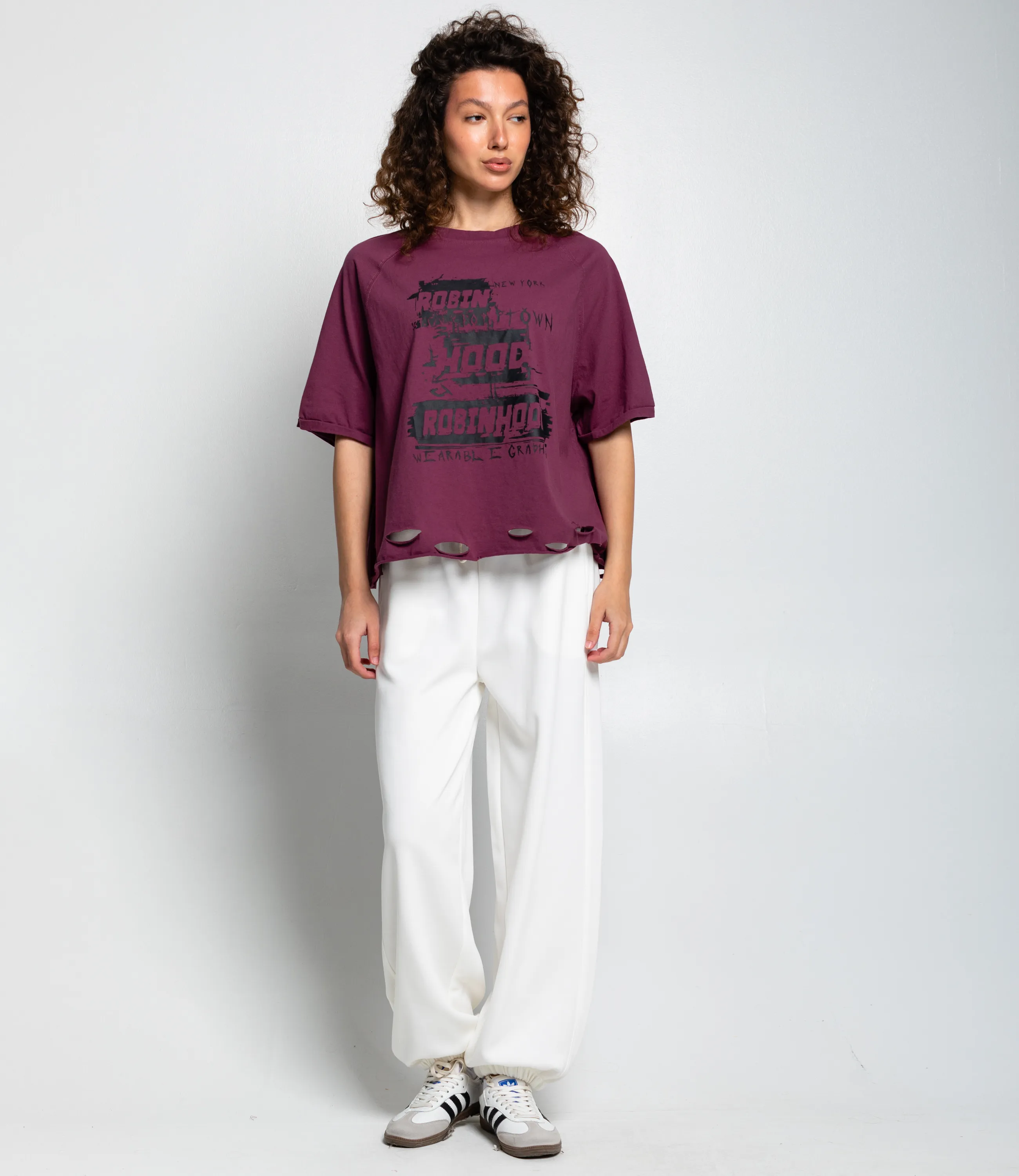 Футболка #КТ1652 (2), лиловый - фото 4