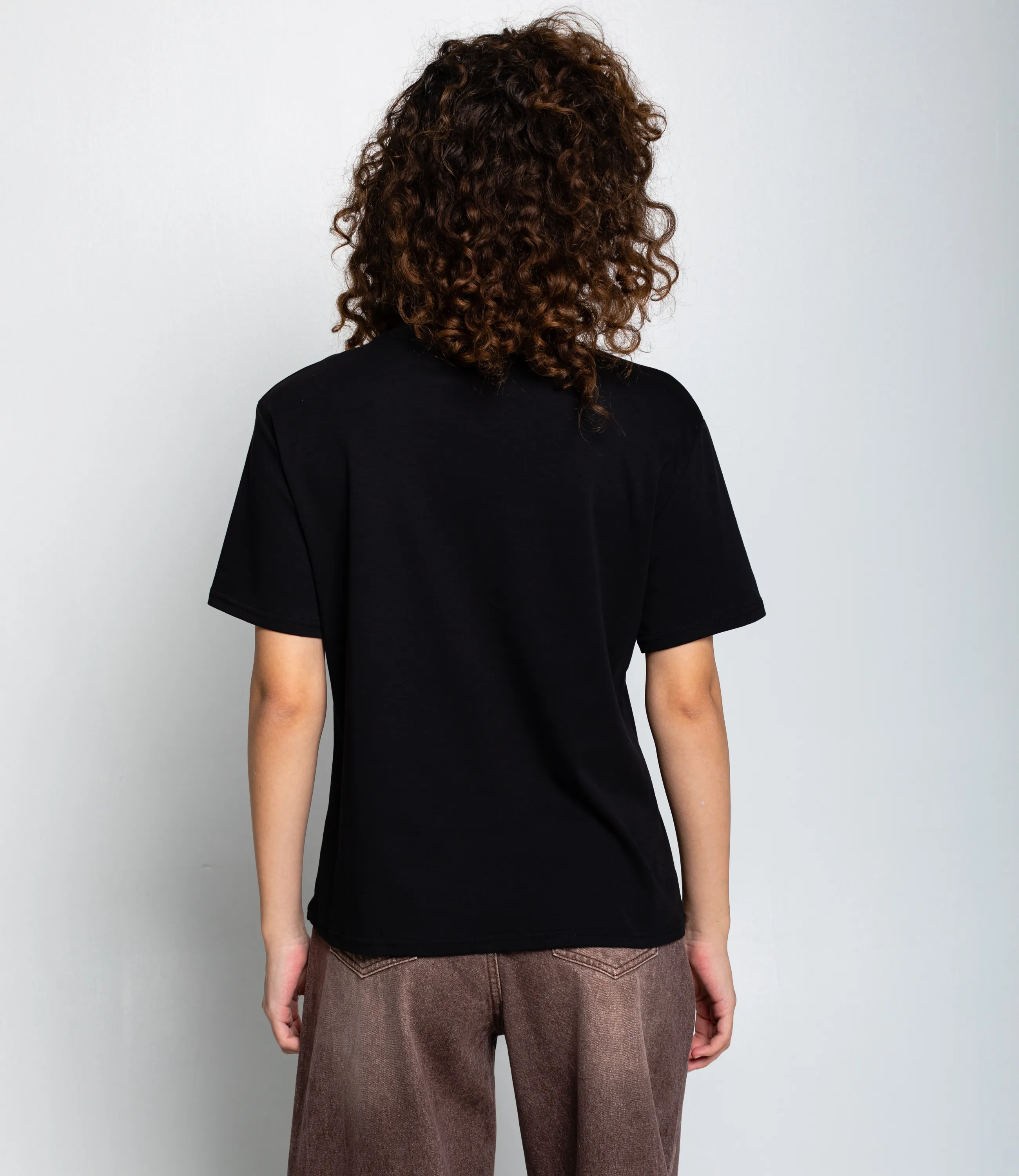 Футболка #КТ1387, чёрный - фото 3