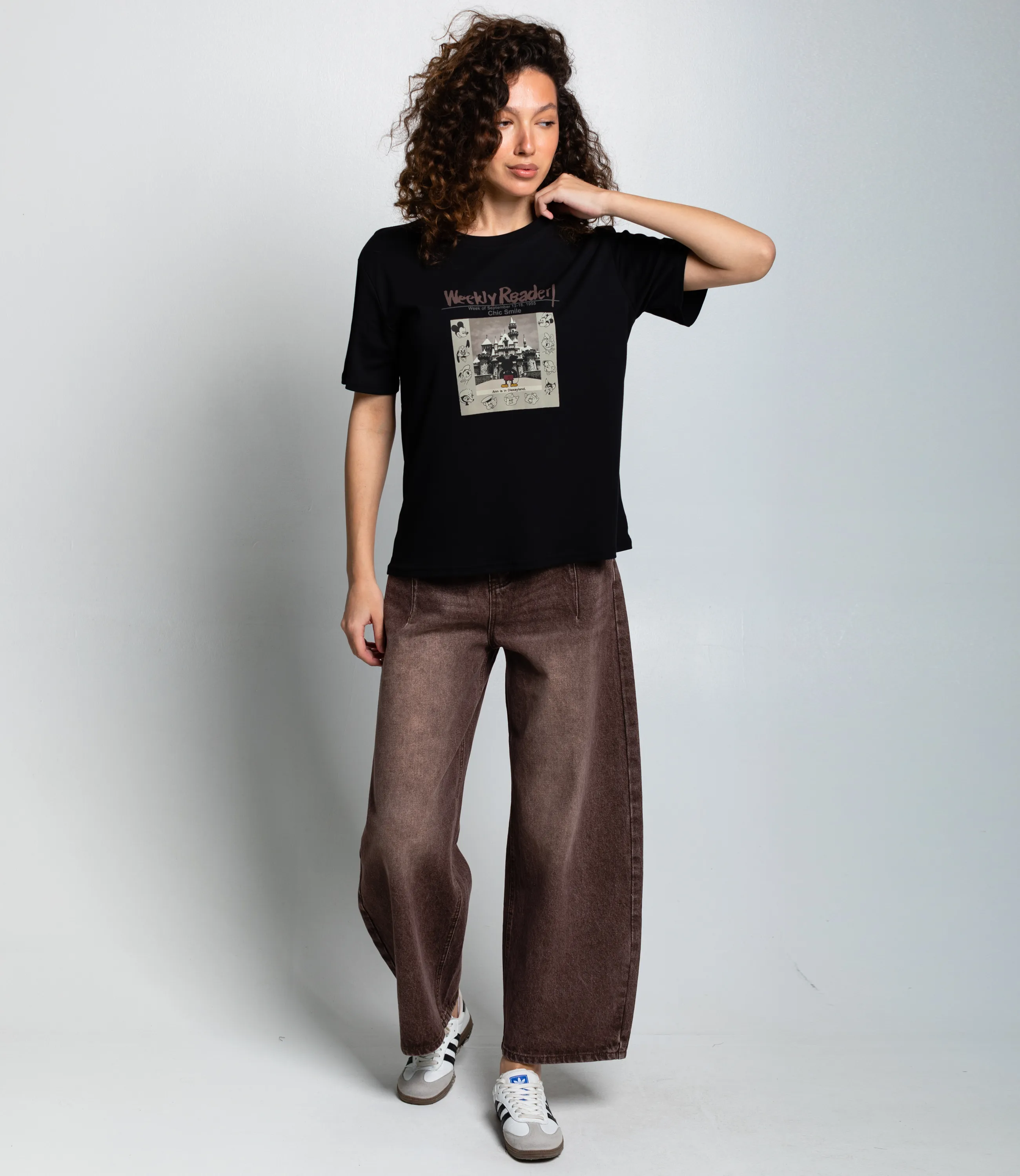 Футболка #КТ1387, чёрный - фото 4