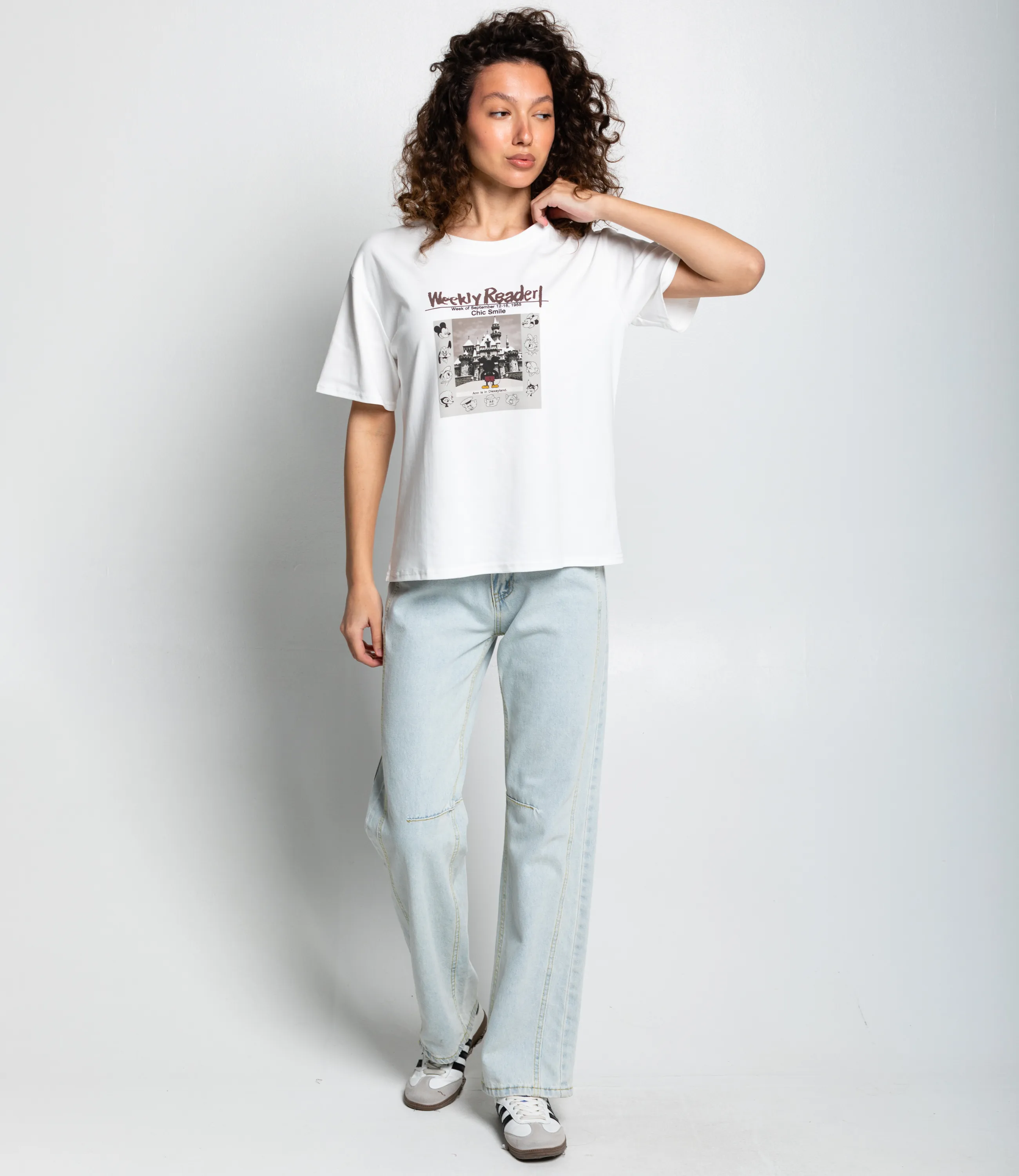 Футболка #КТ1387, белый - фото 4