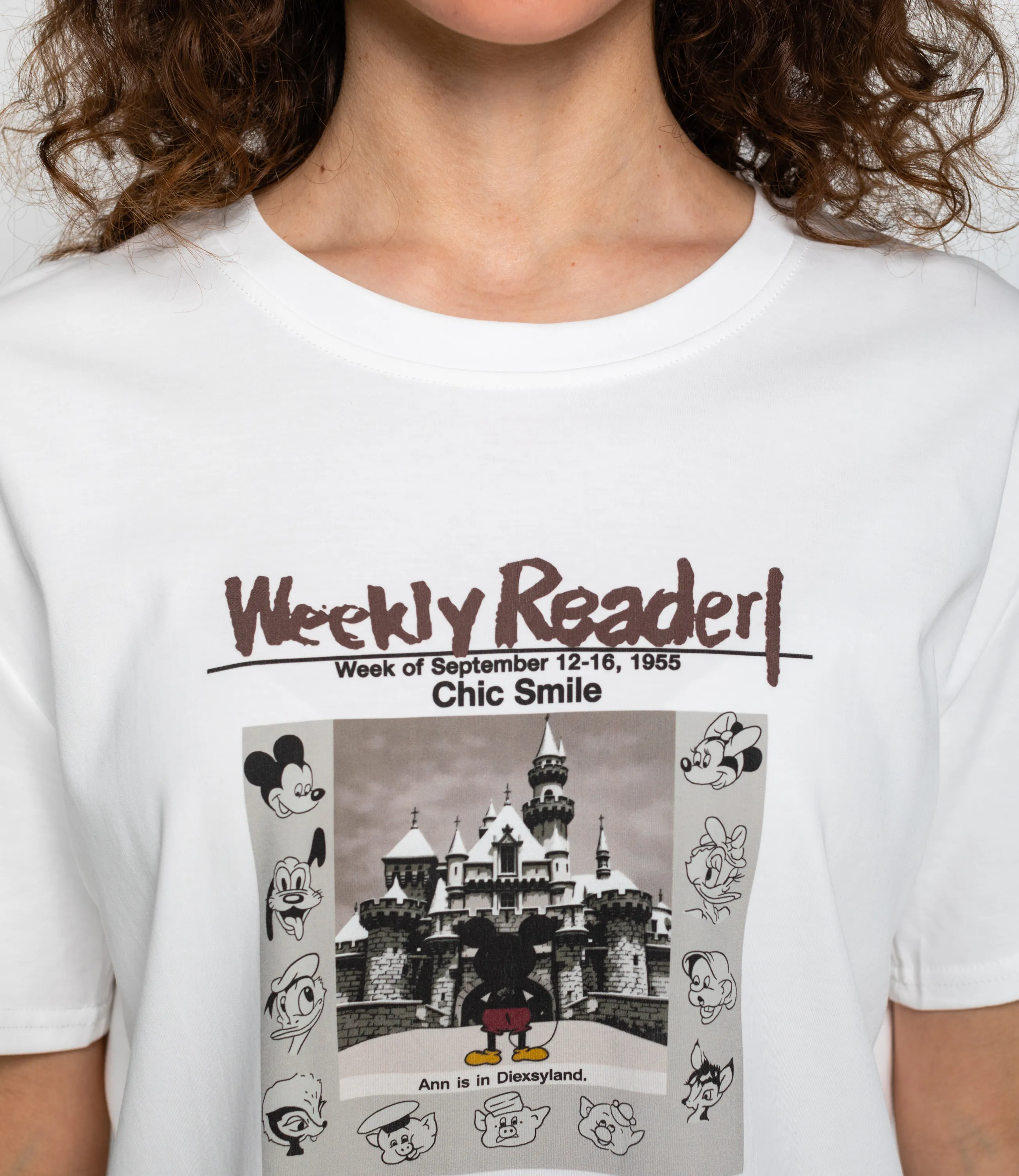 Футболка #КТ1387, белый - фото 5