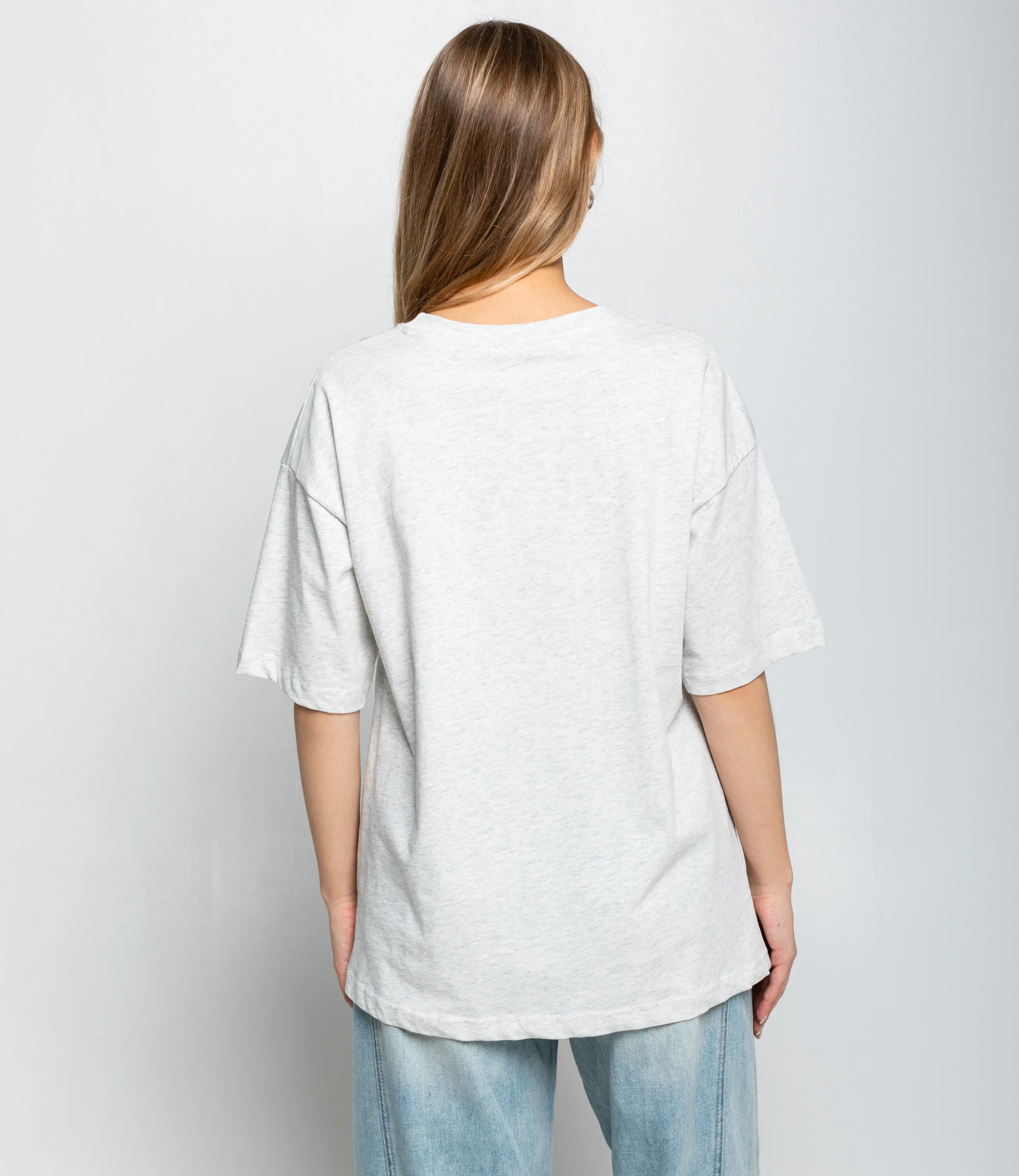 Футболка #КТ8802 (8), светло-серый меланж - фото 3