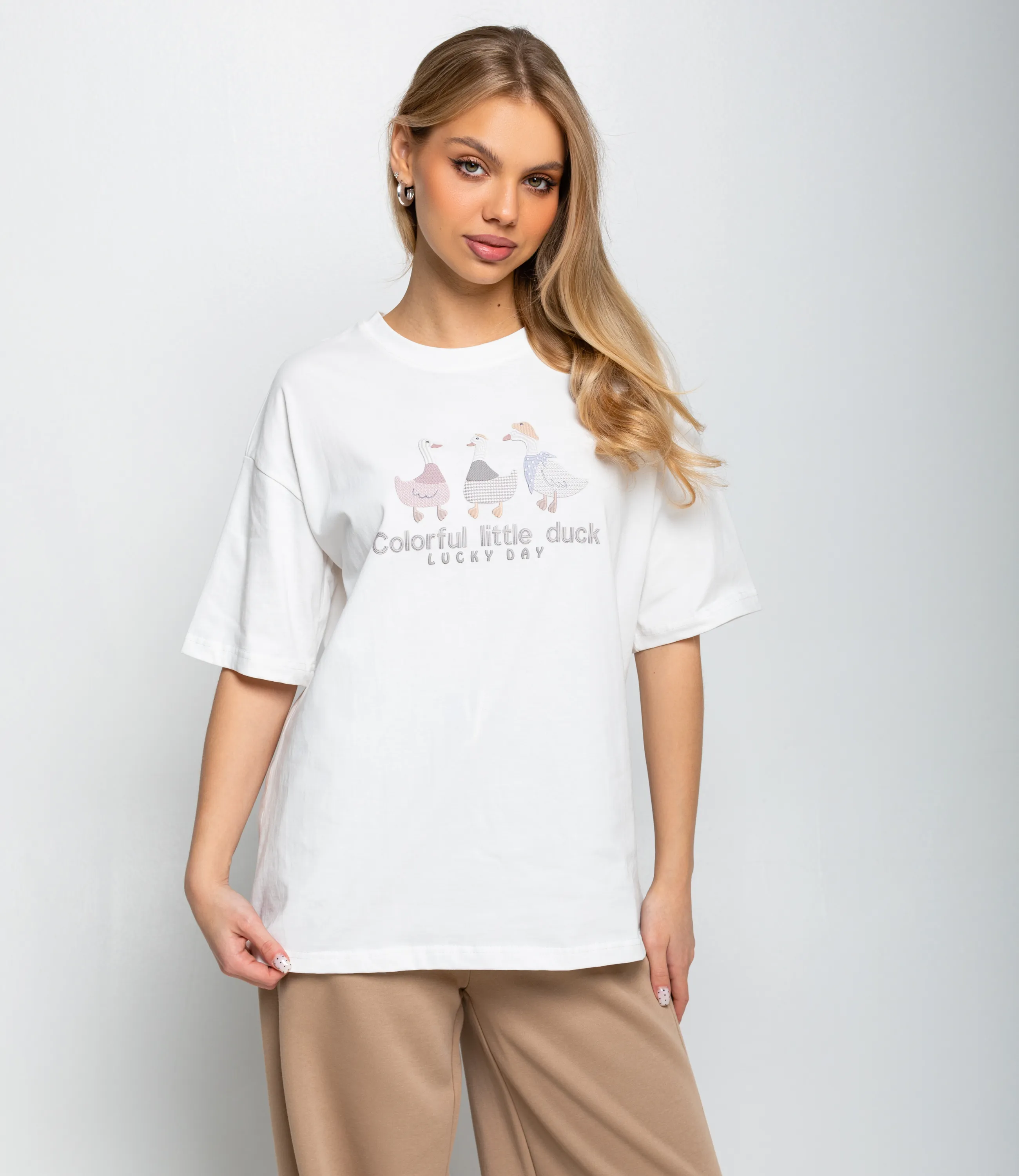 Футболка #КТ8802 (8), белый - фото 1