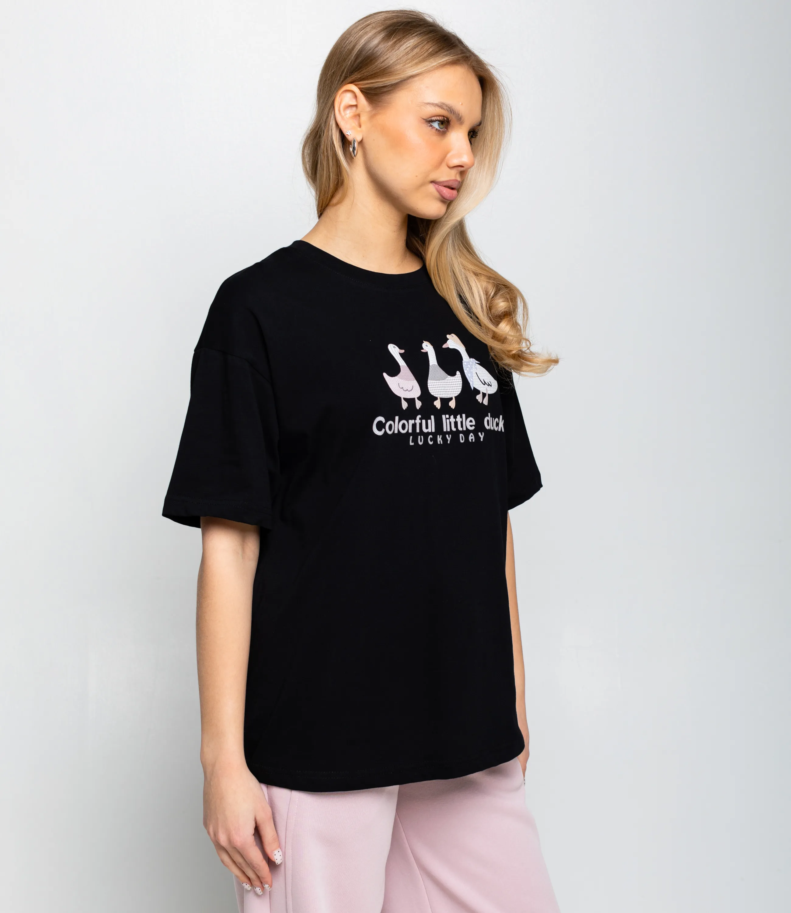 Футболка #КТ8802 (8), чёрный - фото 2