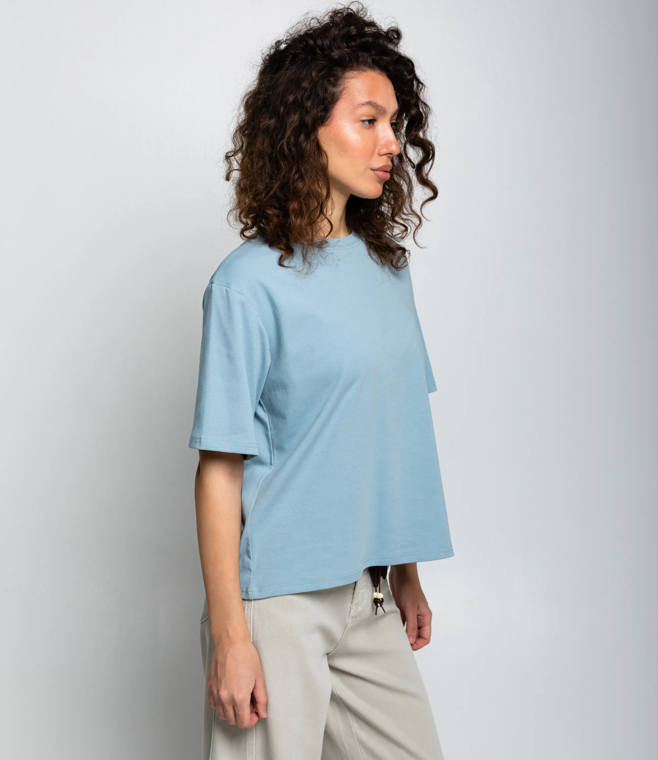 Футболка #КТ1031 (1), индиго - фото 2