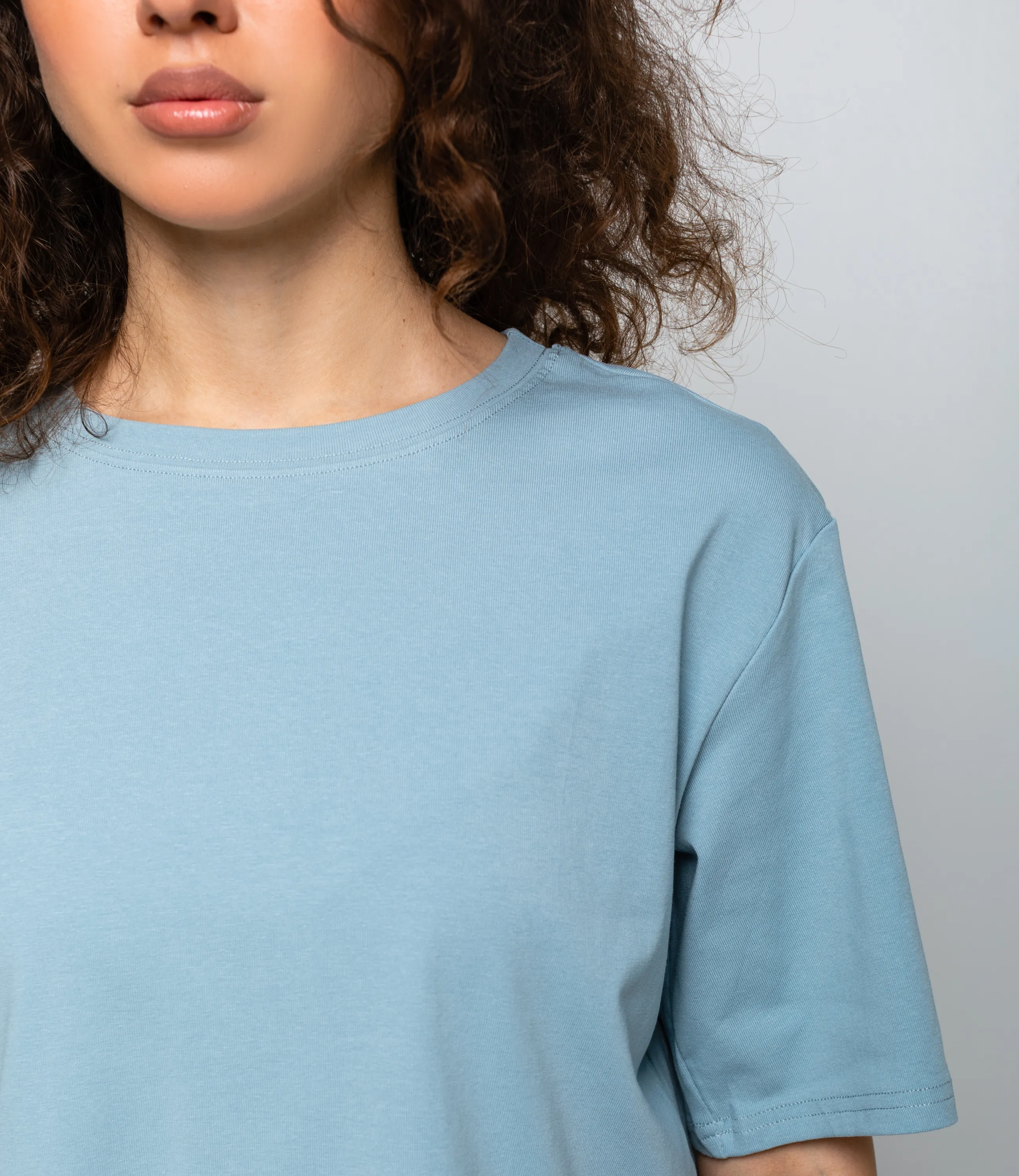 Футболка #КТ1031 (1), индиго - фото 5