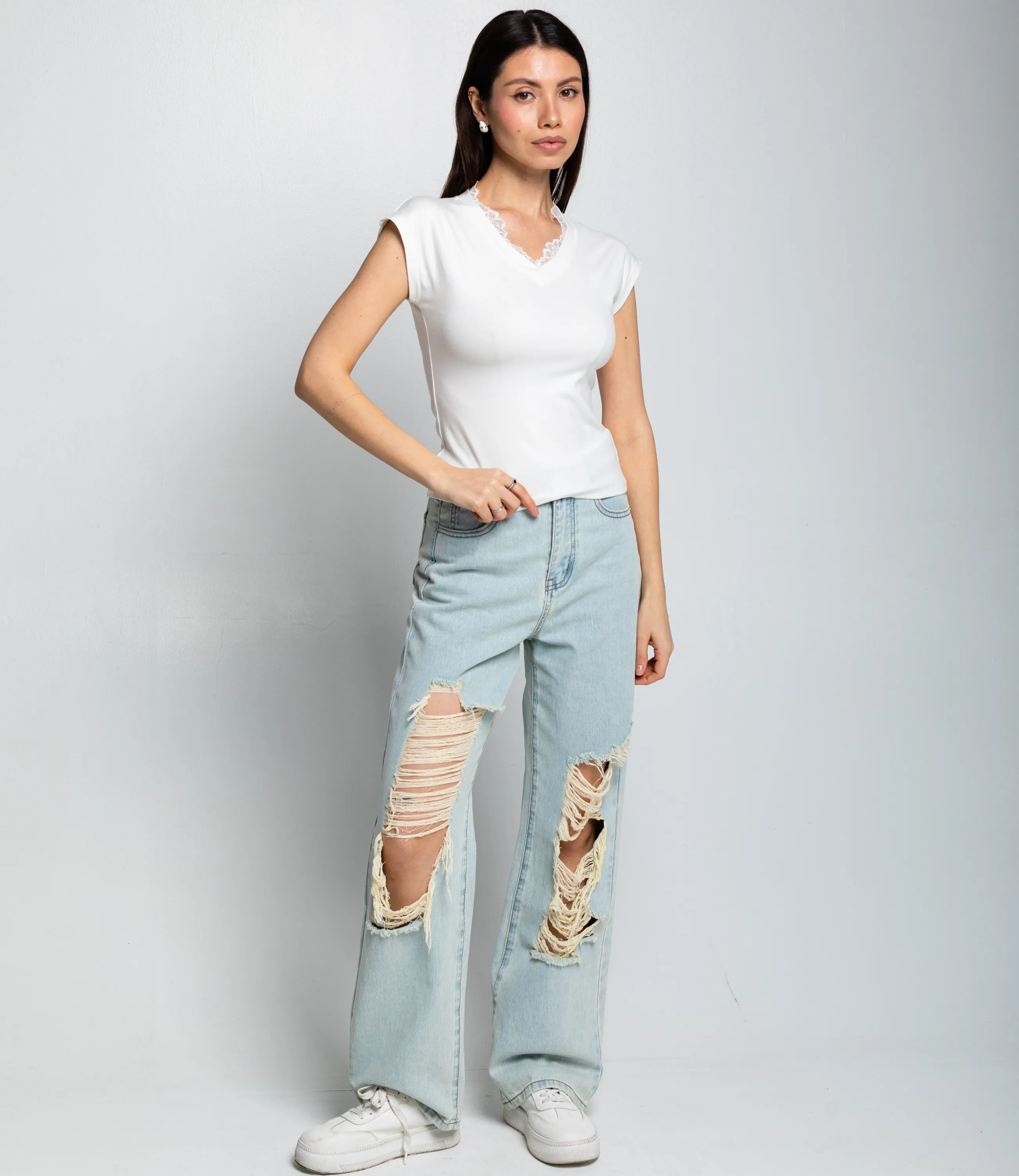 Футболка #КТ6858 (2), молочный - фото 4