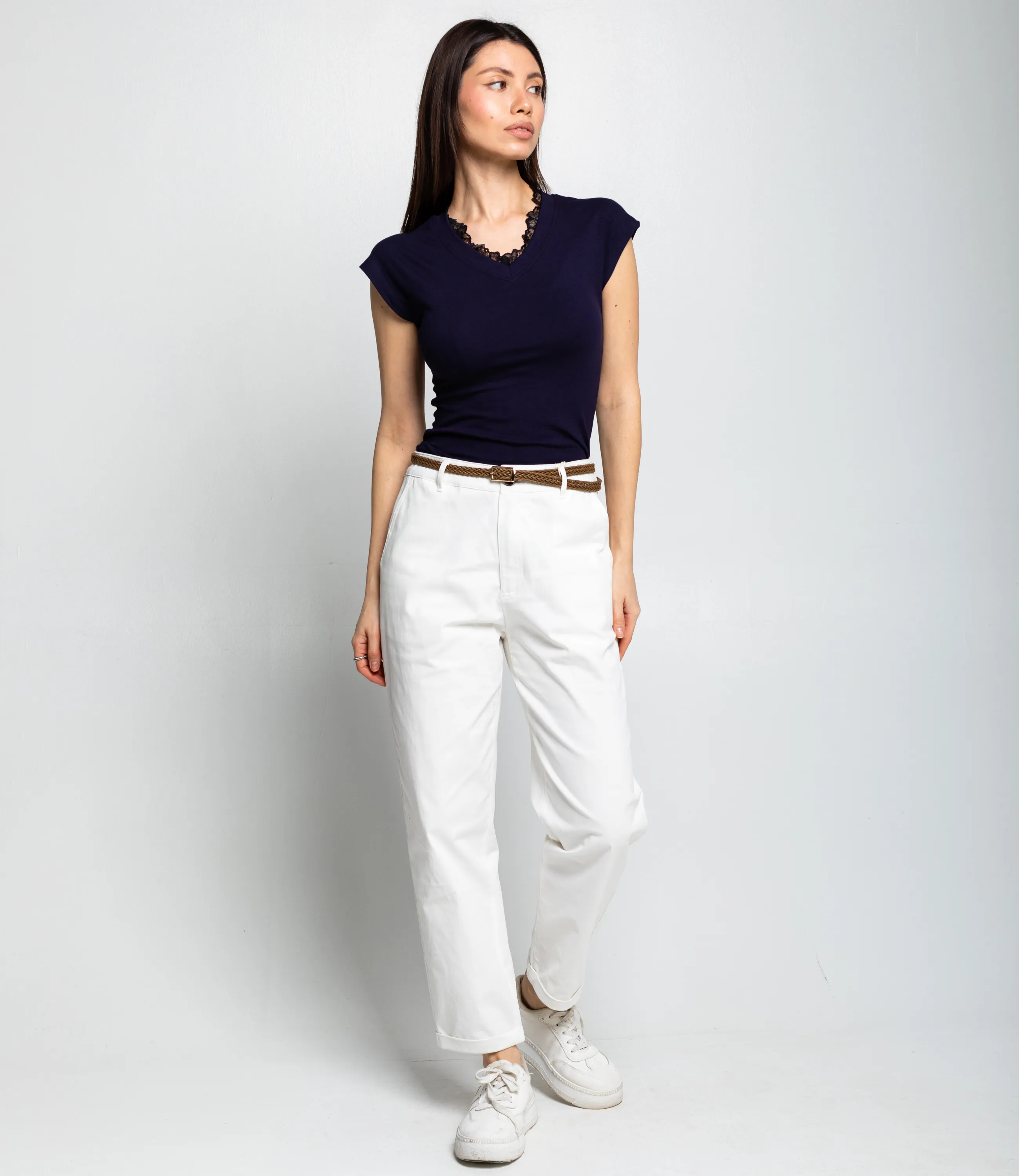 Футболка #КТ6858 (2), тёмно-синий - фото 4