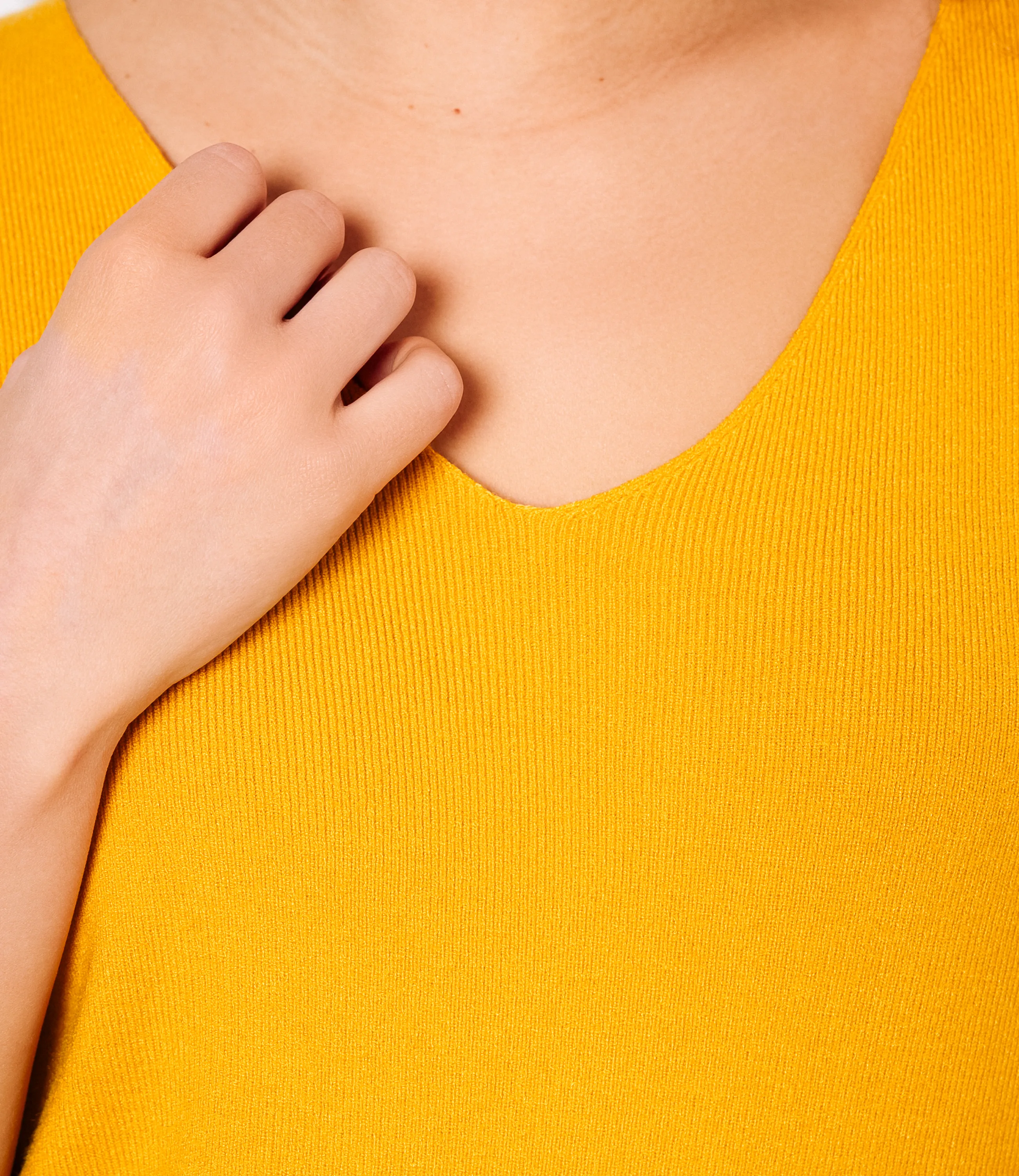 Футболка #КТ6010 (3), горчичный - фото 5