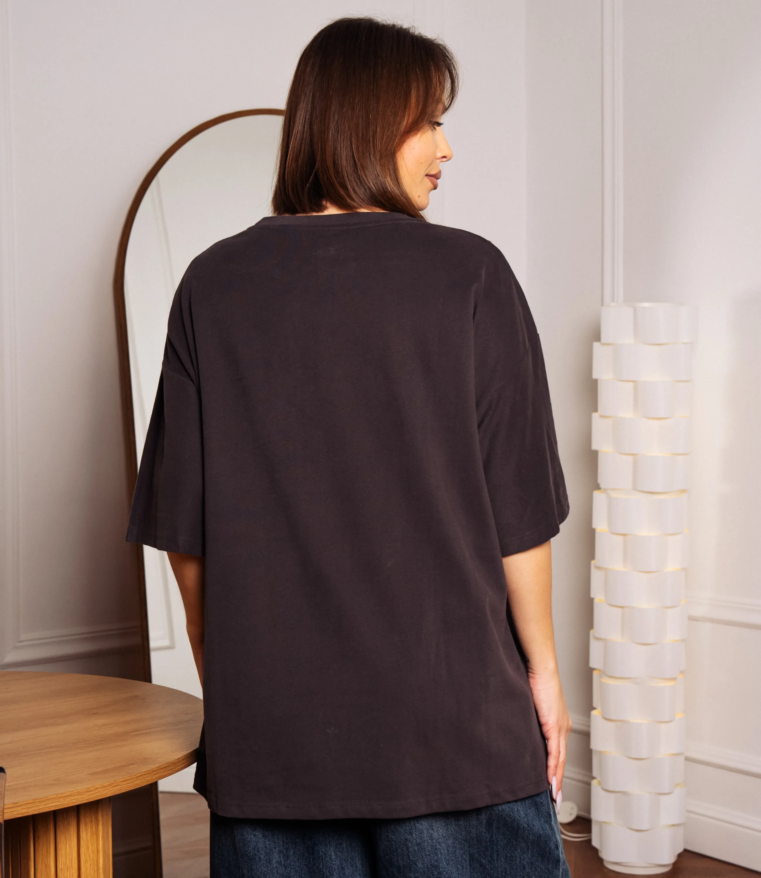 Футболка #КТ6848, графит - фото 3