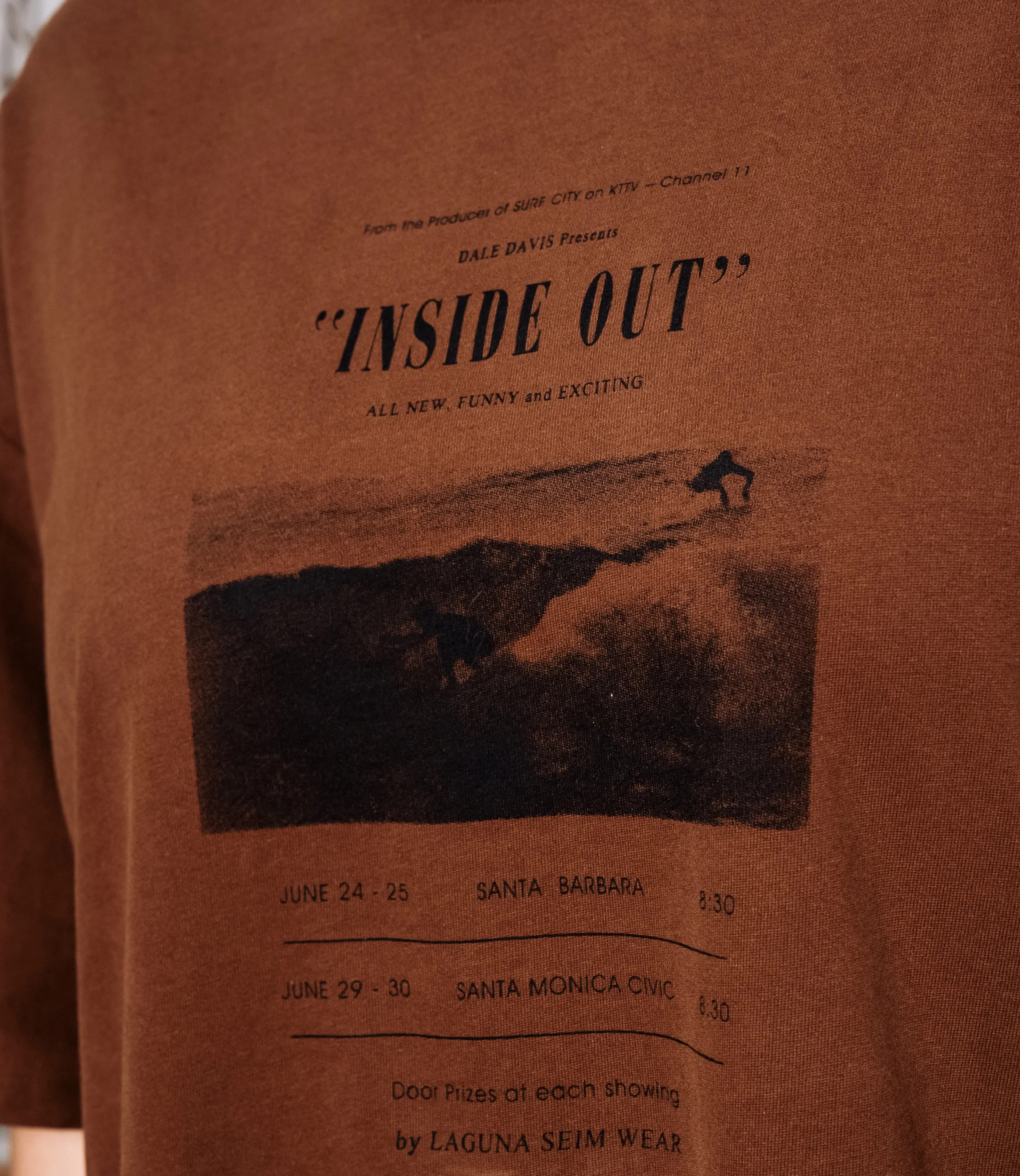 Футболка #КТ6848, коричневый - фото 5