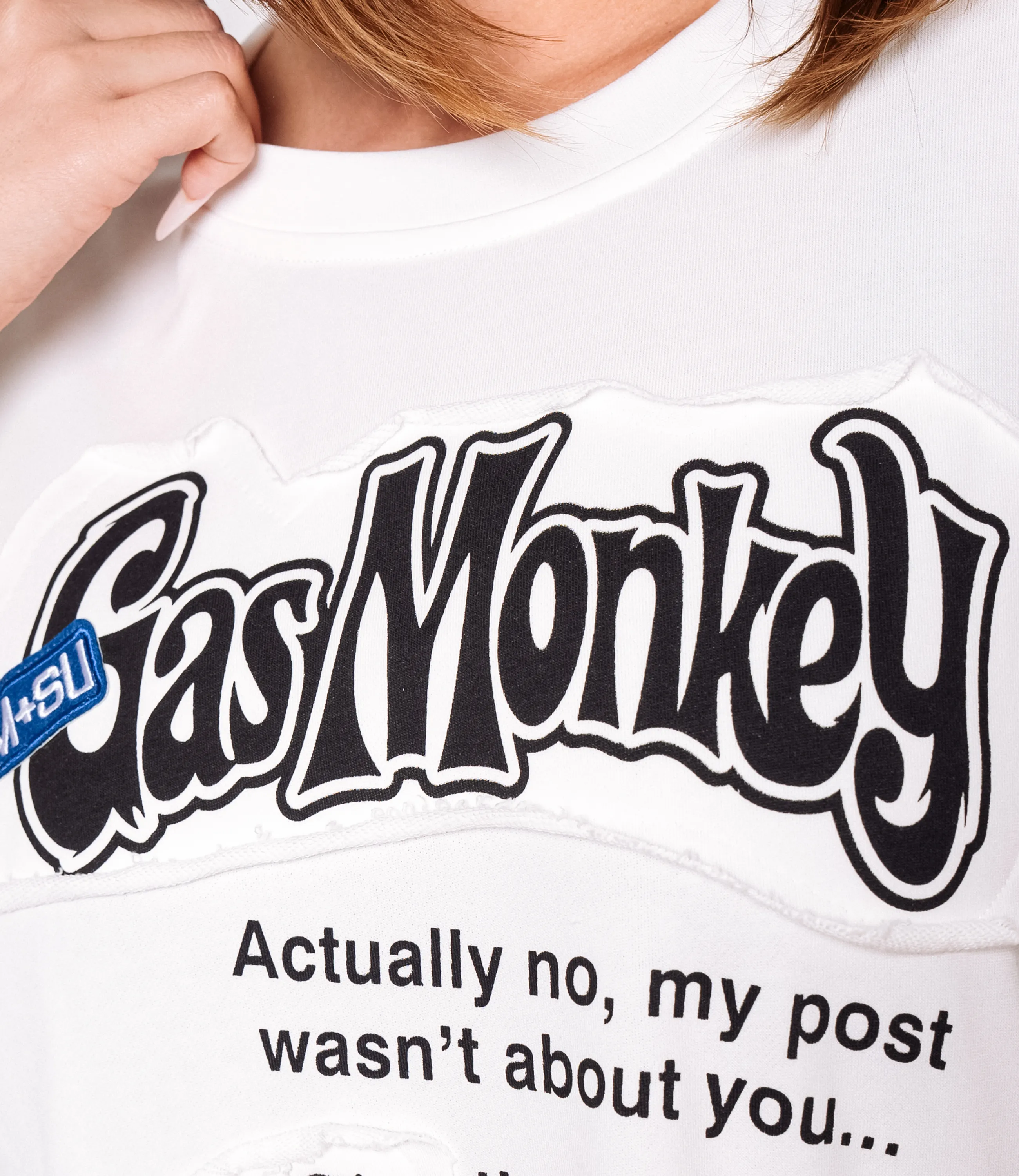 Футболка #КТ9279, белый - фото 5