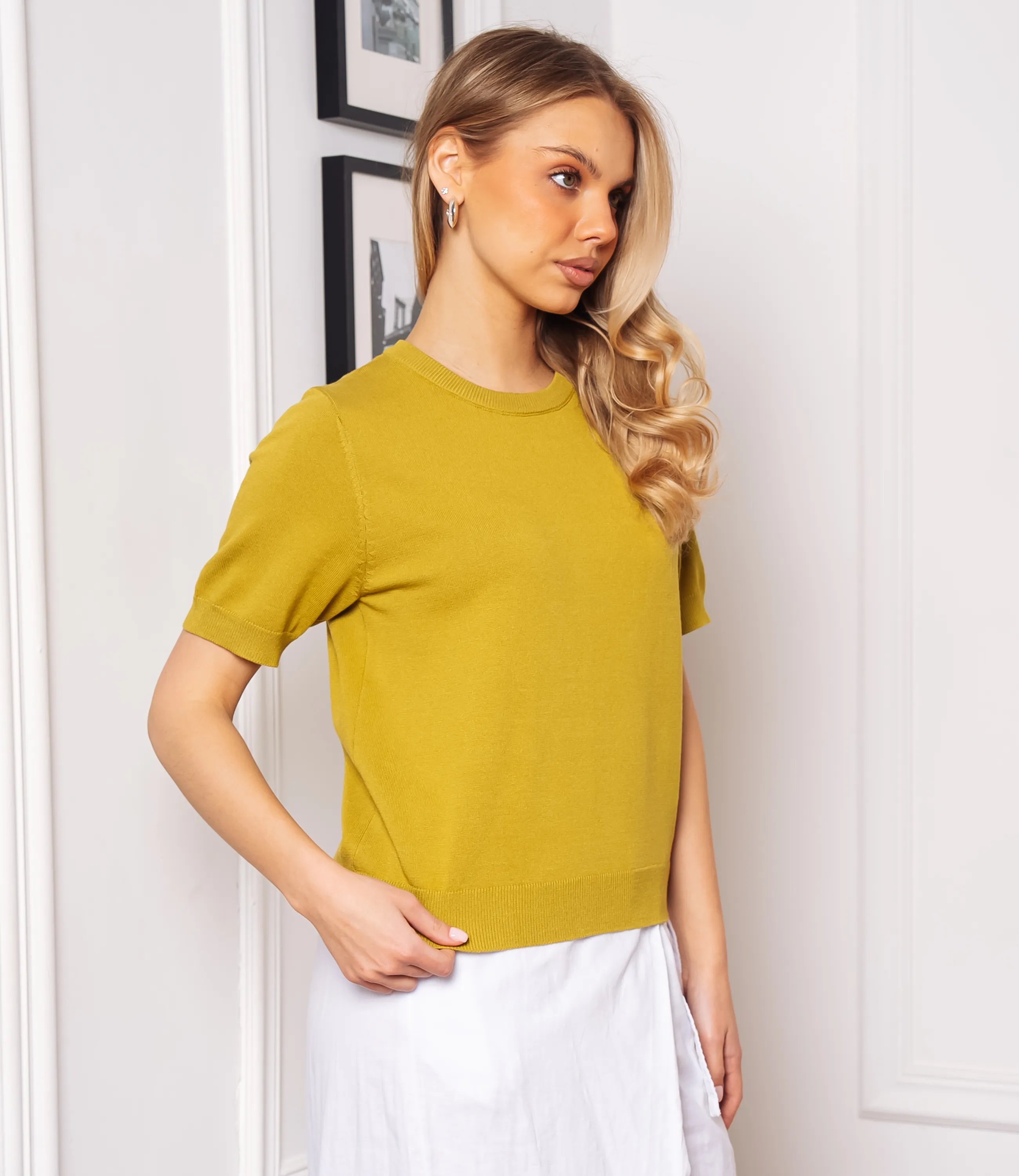 Футболка #ОКТ185001, лайм - фото 2