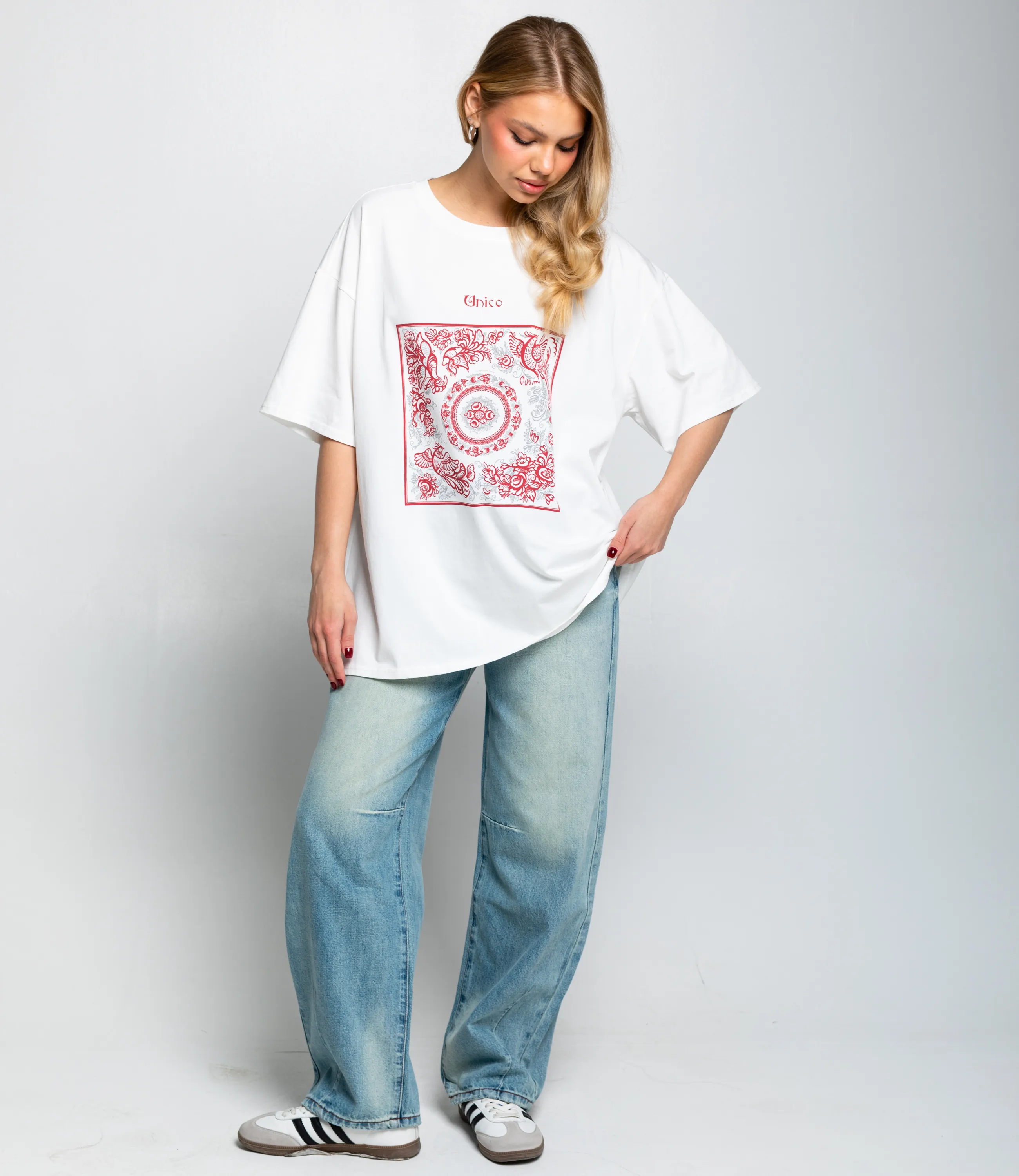 Футболка #КТ308230, белый - фото 4