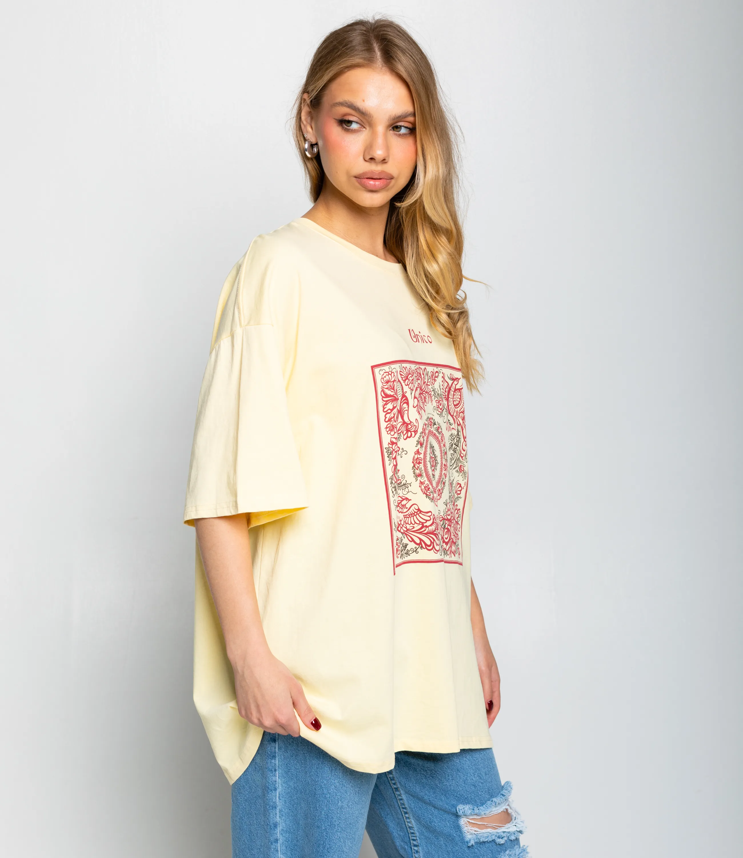 Футболка #КТ308230, жёлтый - фото 2