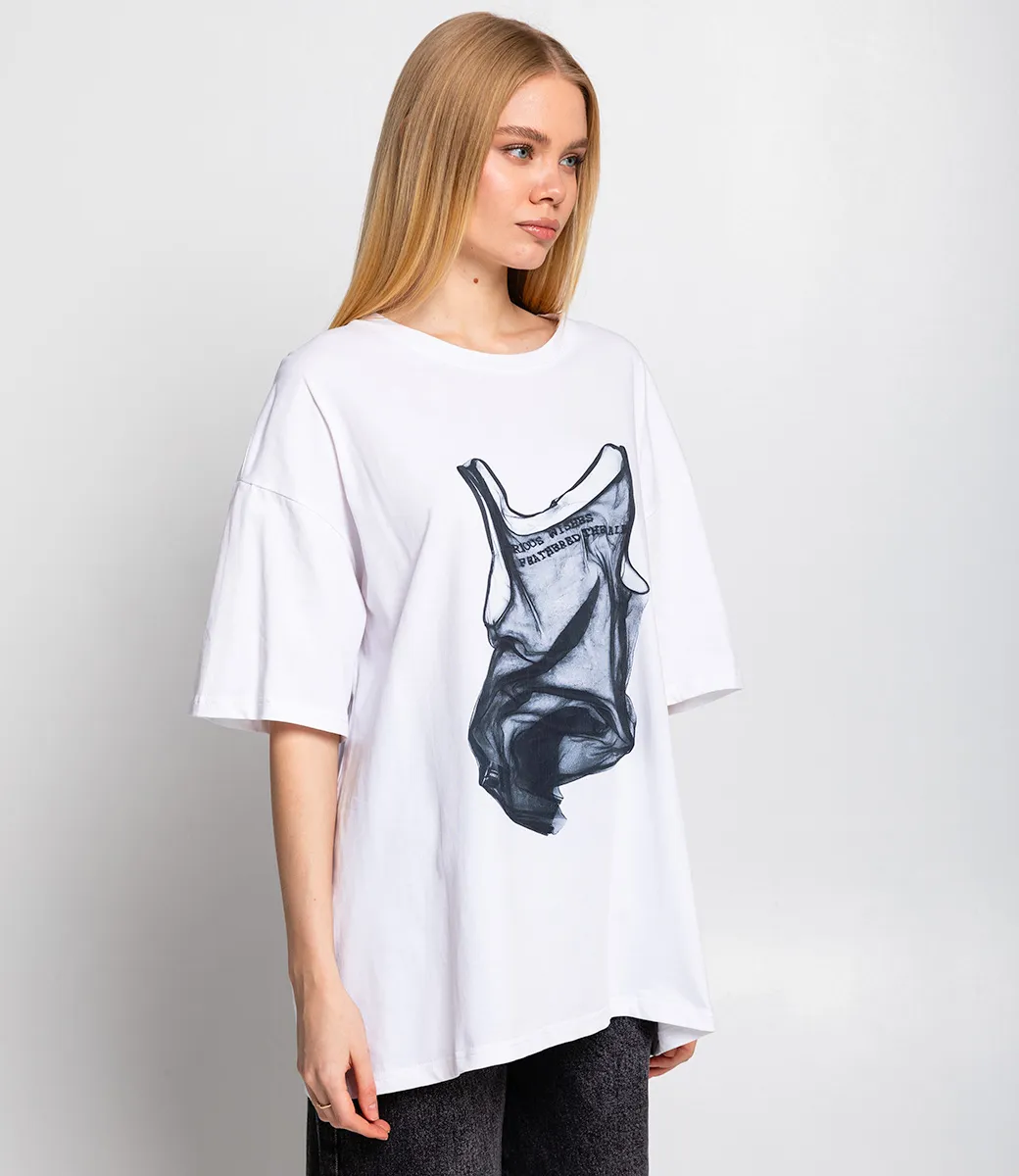 Футболка #КТ326 (1), белый - фото 2