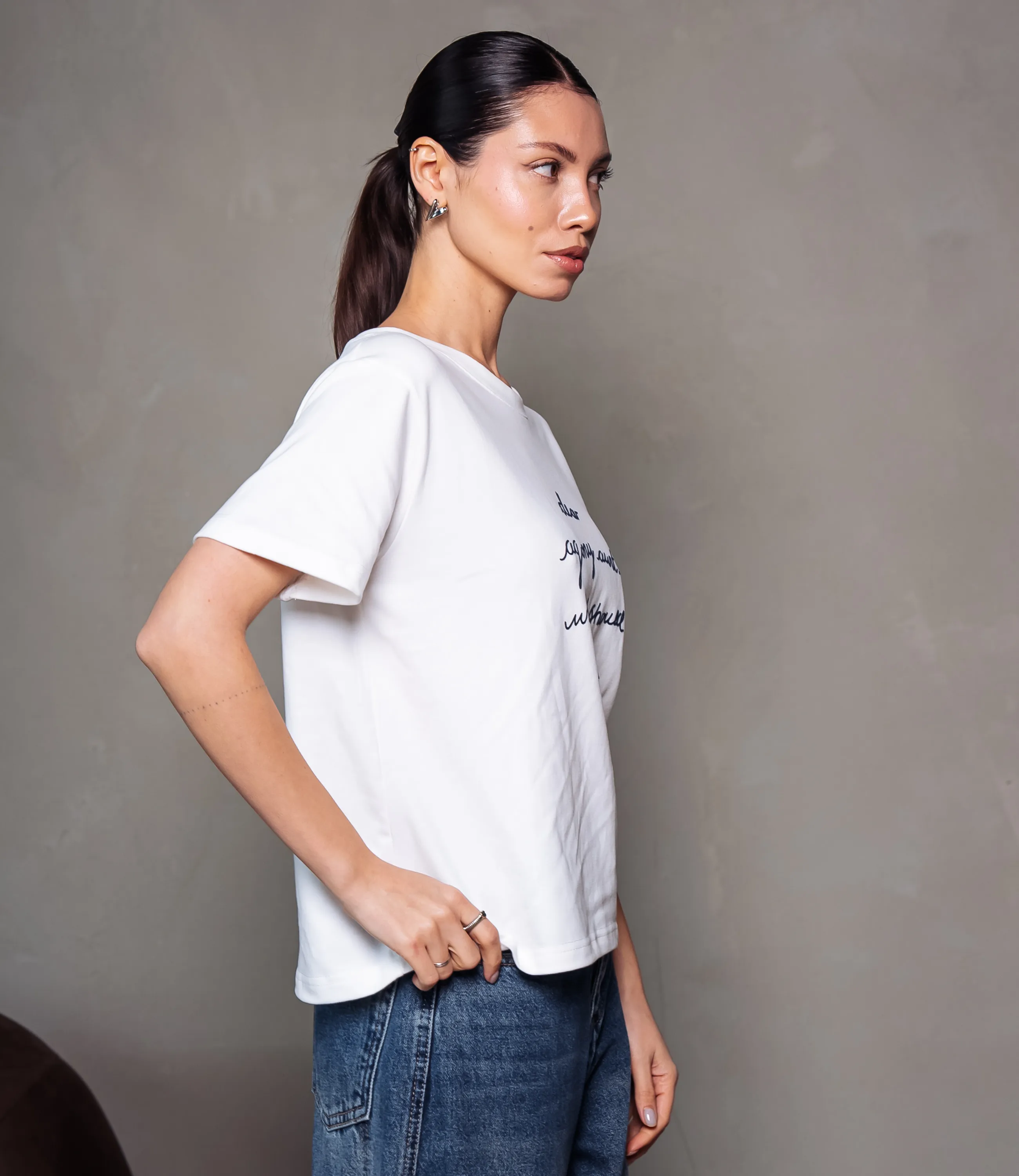 Футболка #КТ859 (1), белый - фото 2