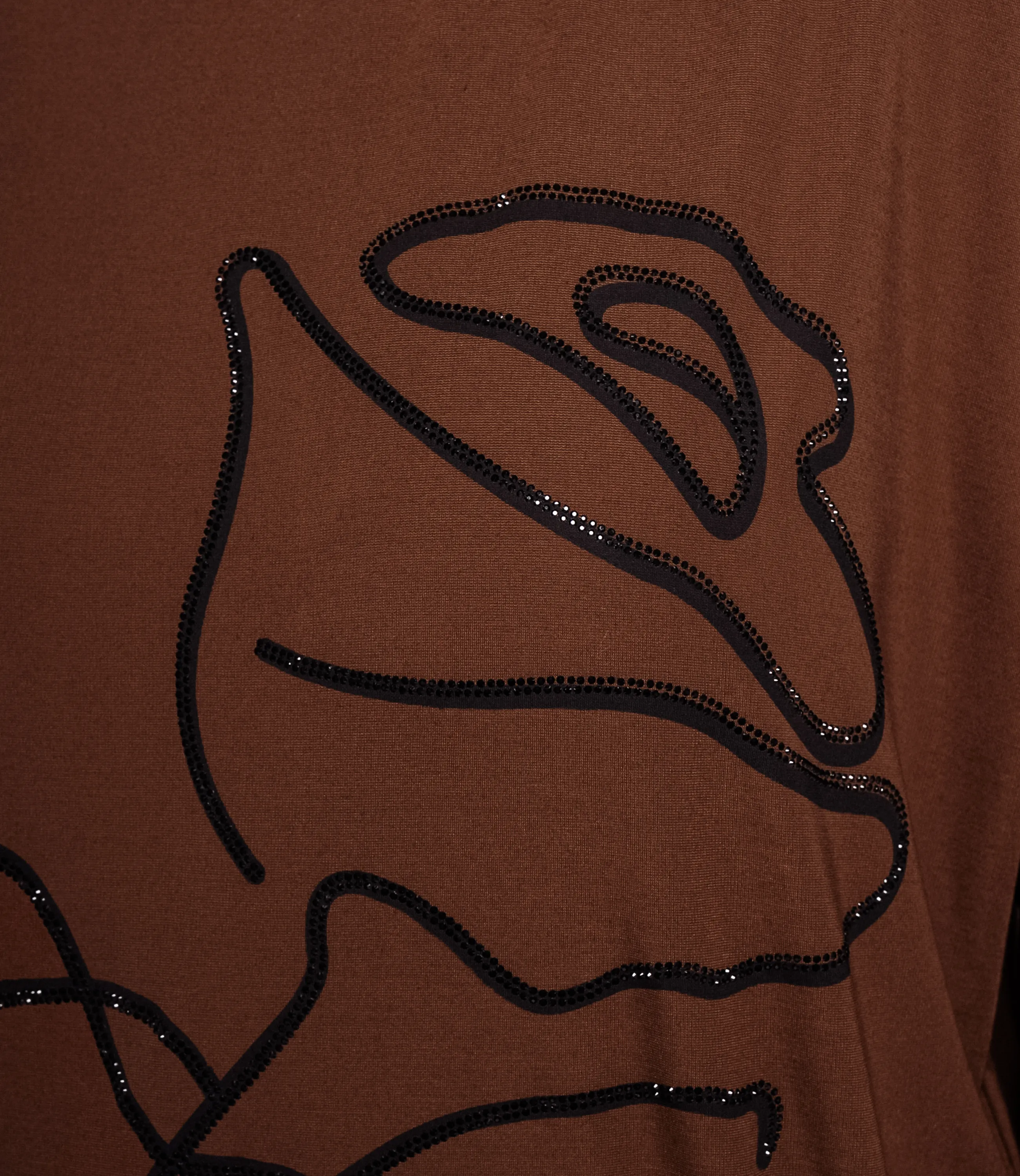 Футболка #КТ26017, шоколадный - фото 5