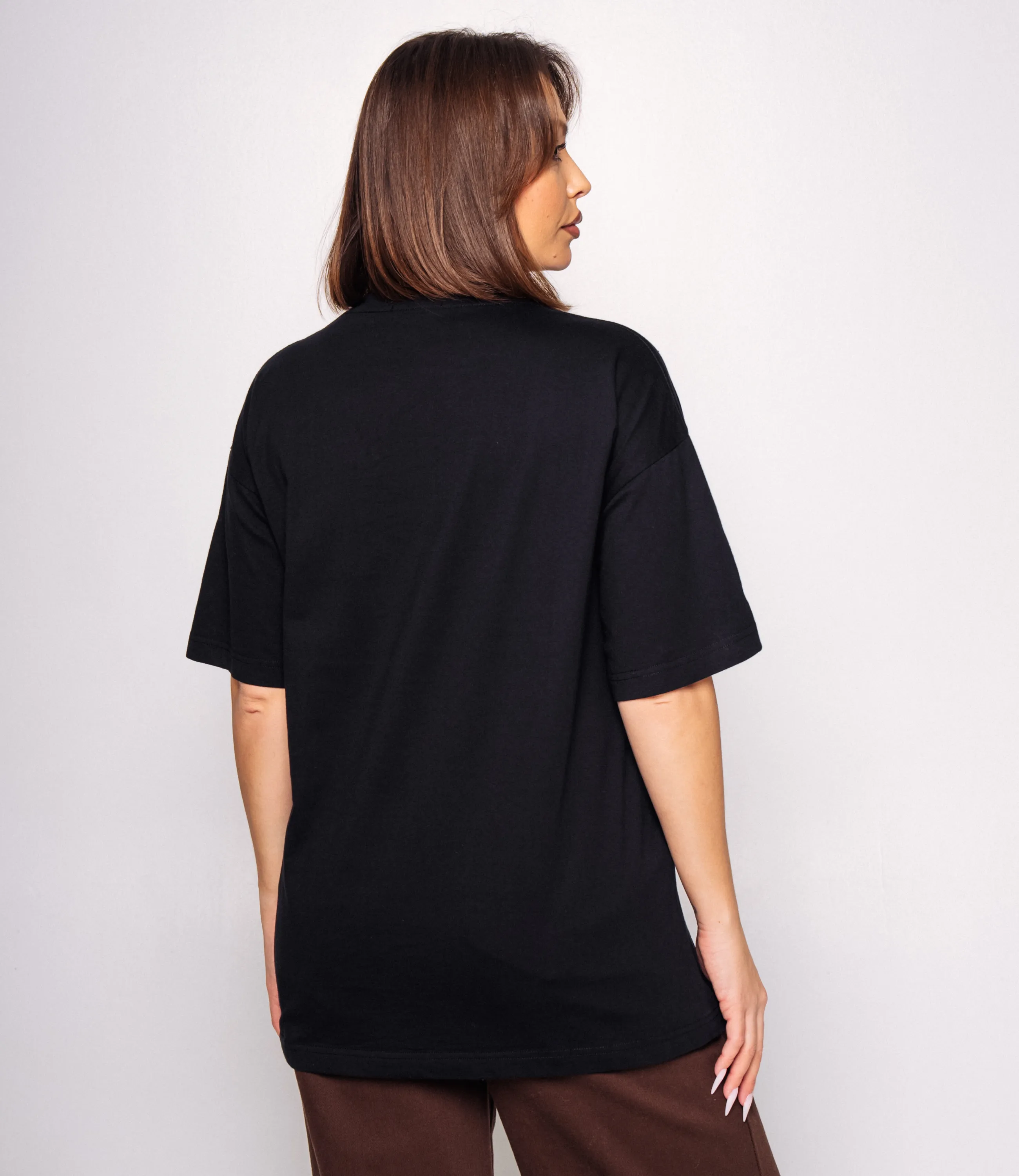 Футболка #КТ2605 (1), чёрный - фото 3