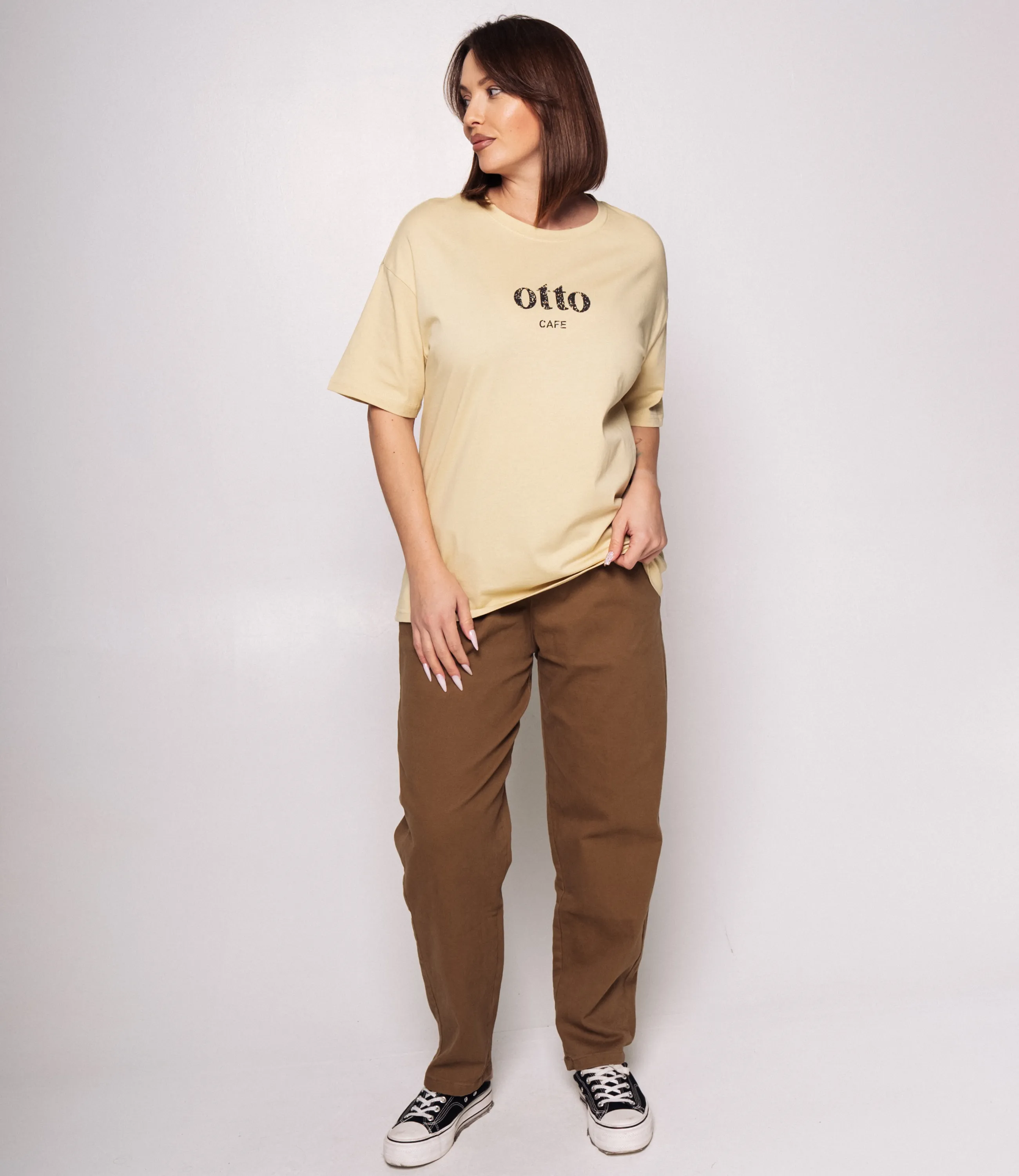 Футболка #КТ25061, песочный - фото 4