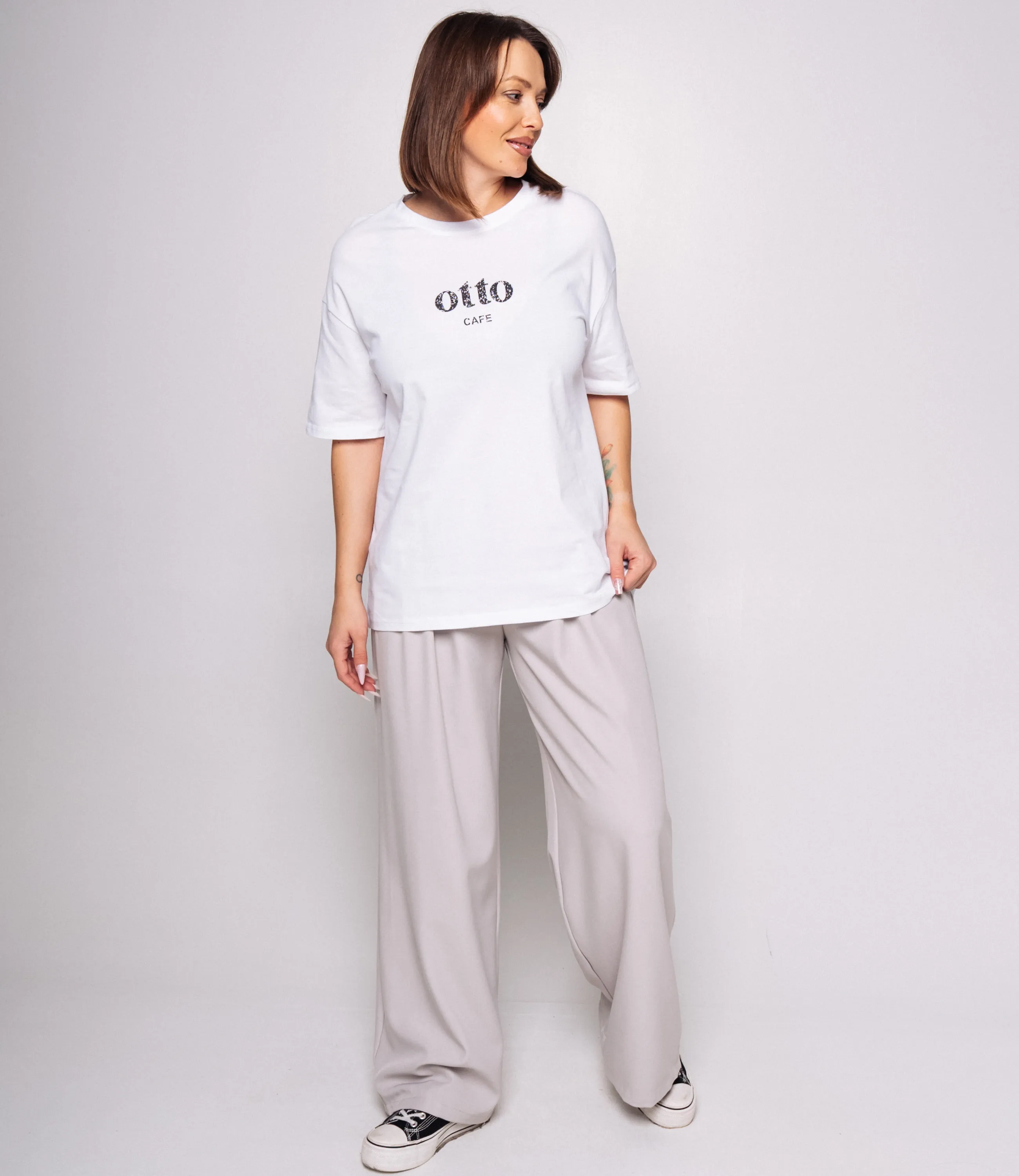 Футболка #КТ25061, белый - фото 4