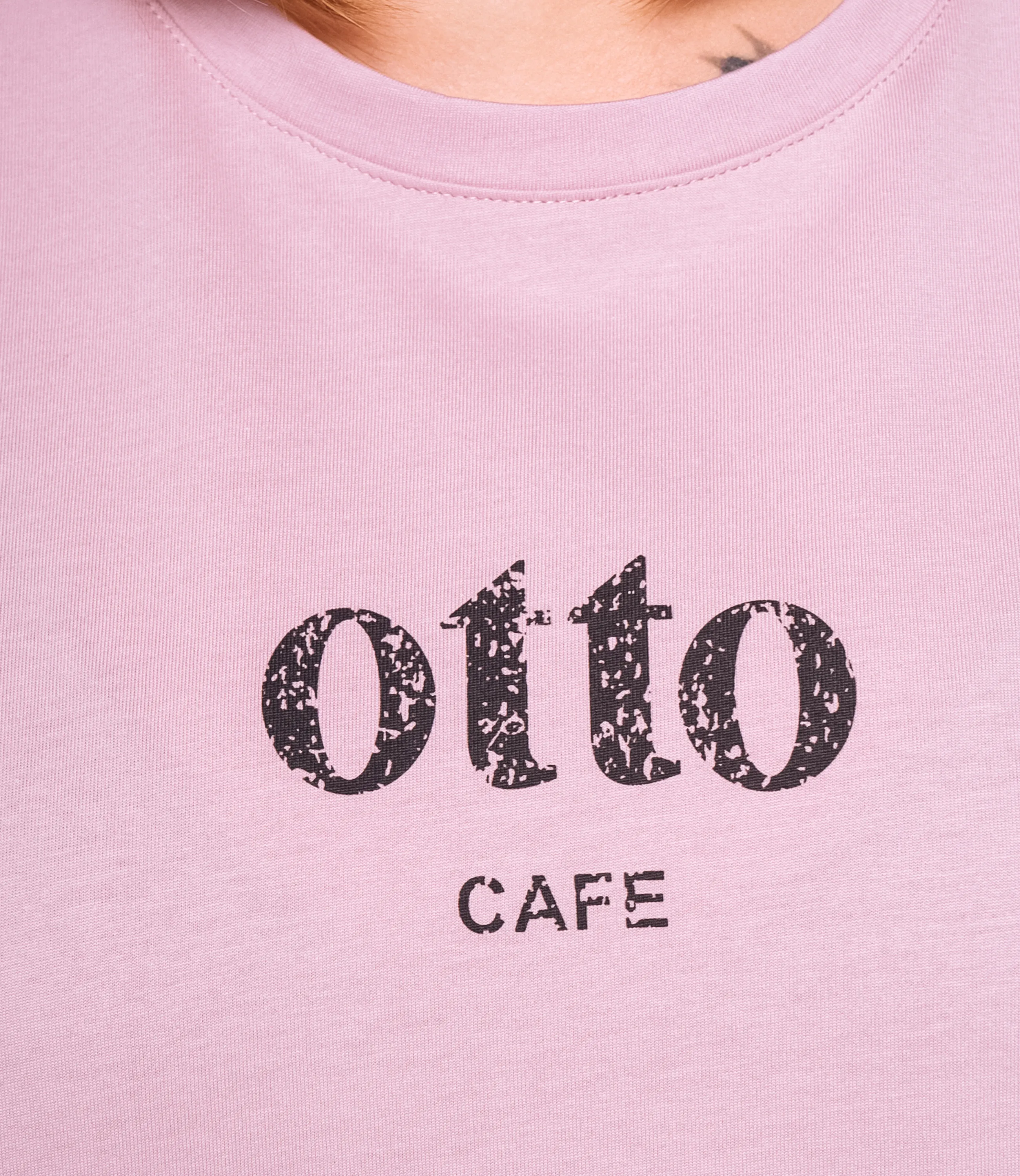 Футболка #КТ25061, пудровый - фото 5