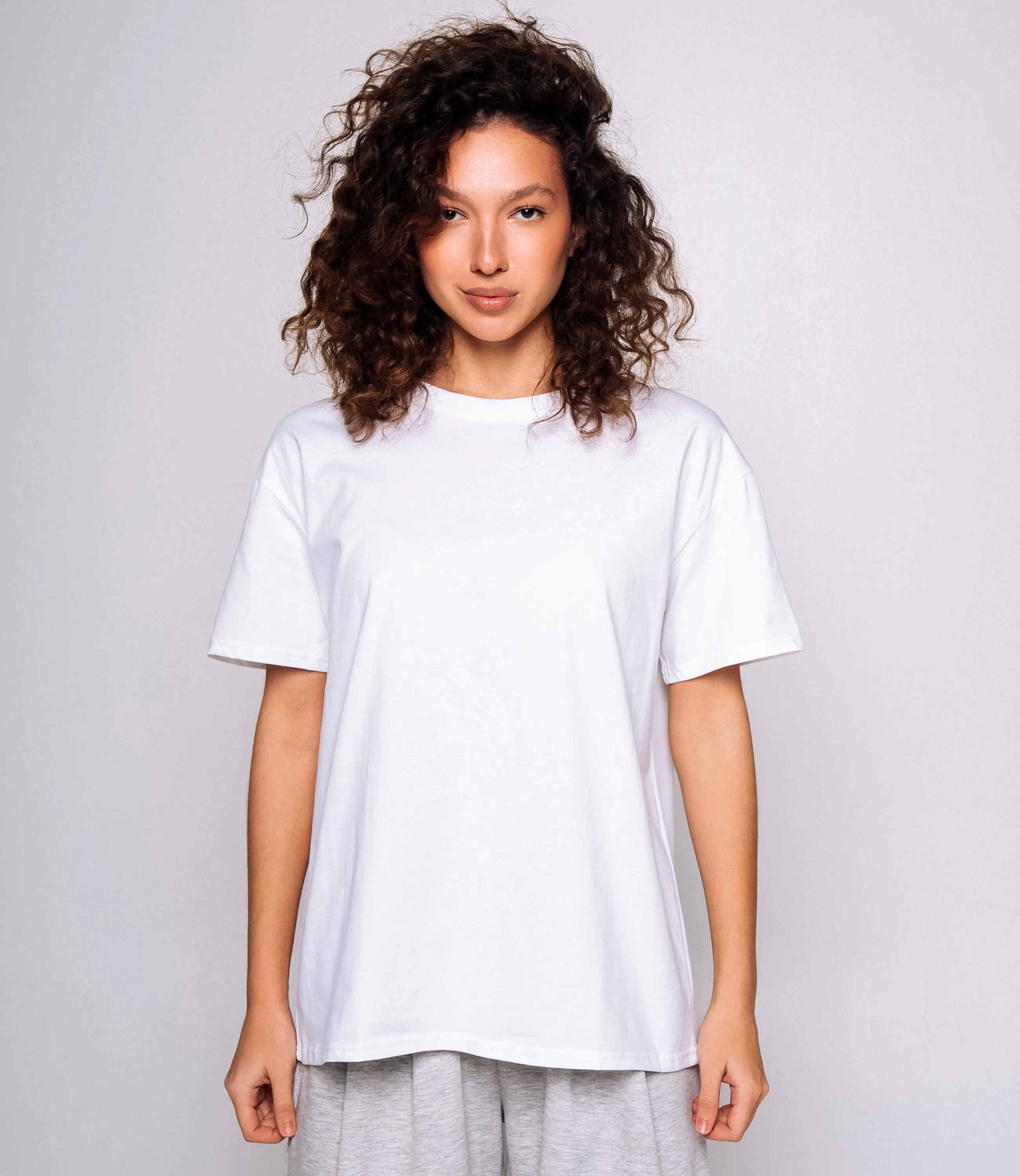 Футболка #КТ555 (1), молочный - фото 1