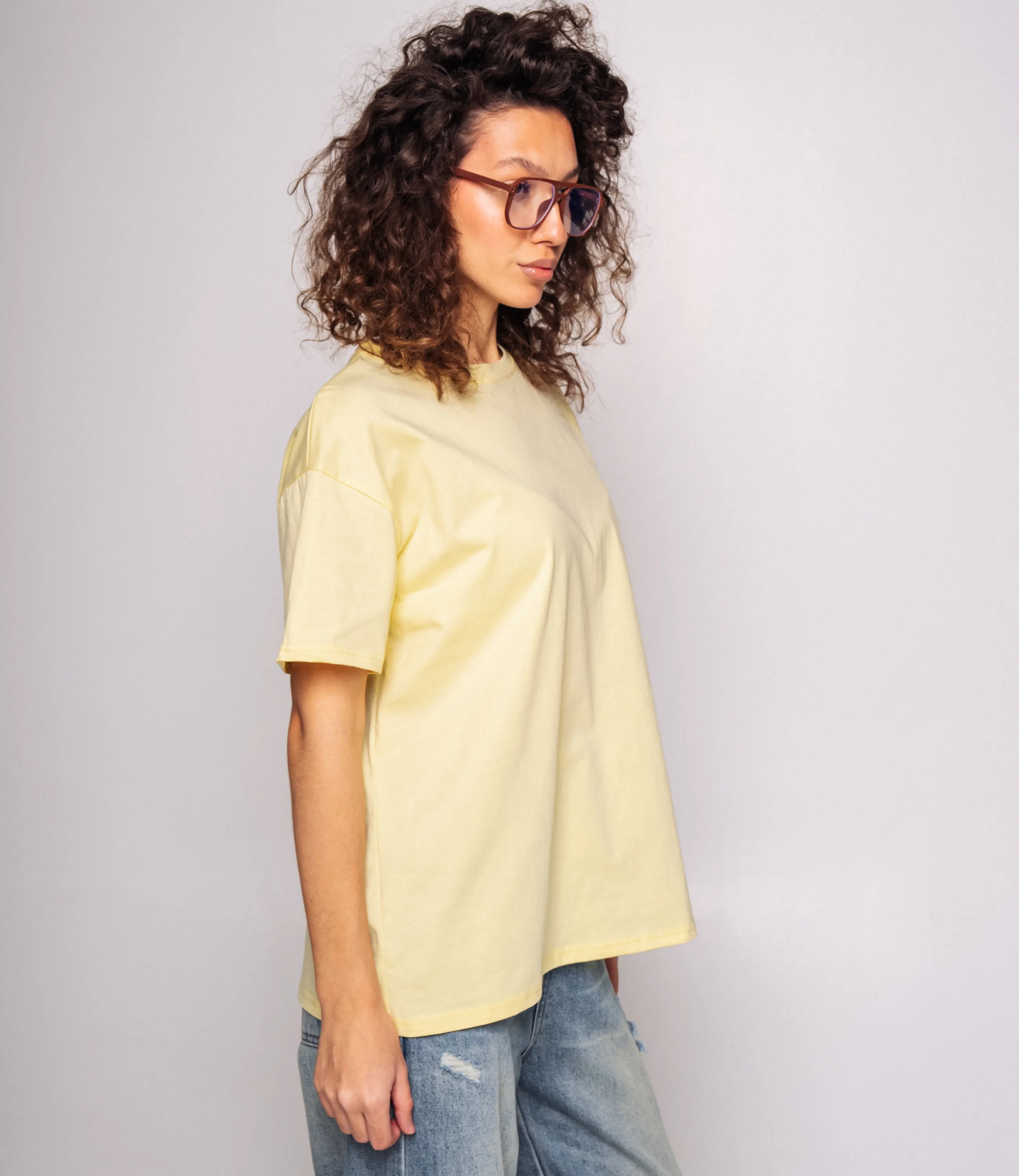 Футболка #КТ555 (1), жёлтый - фото 2