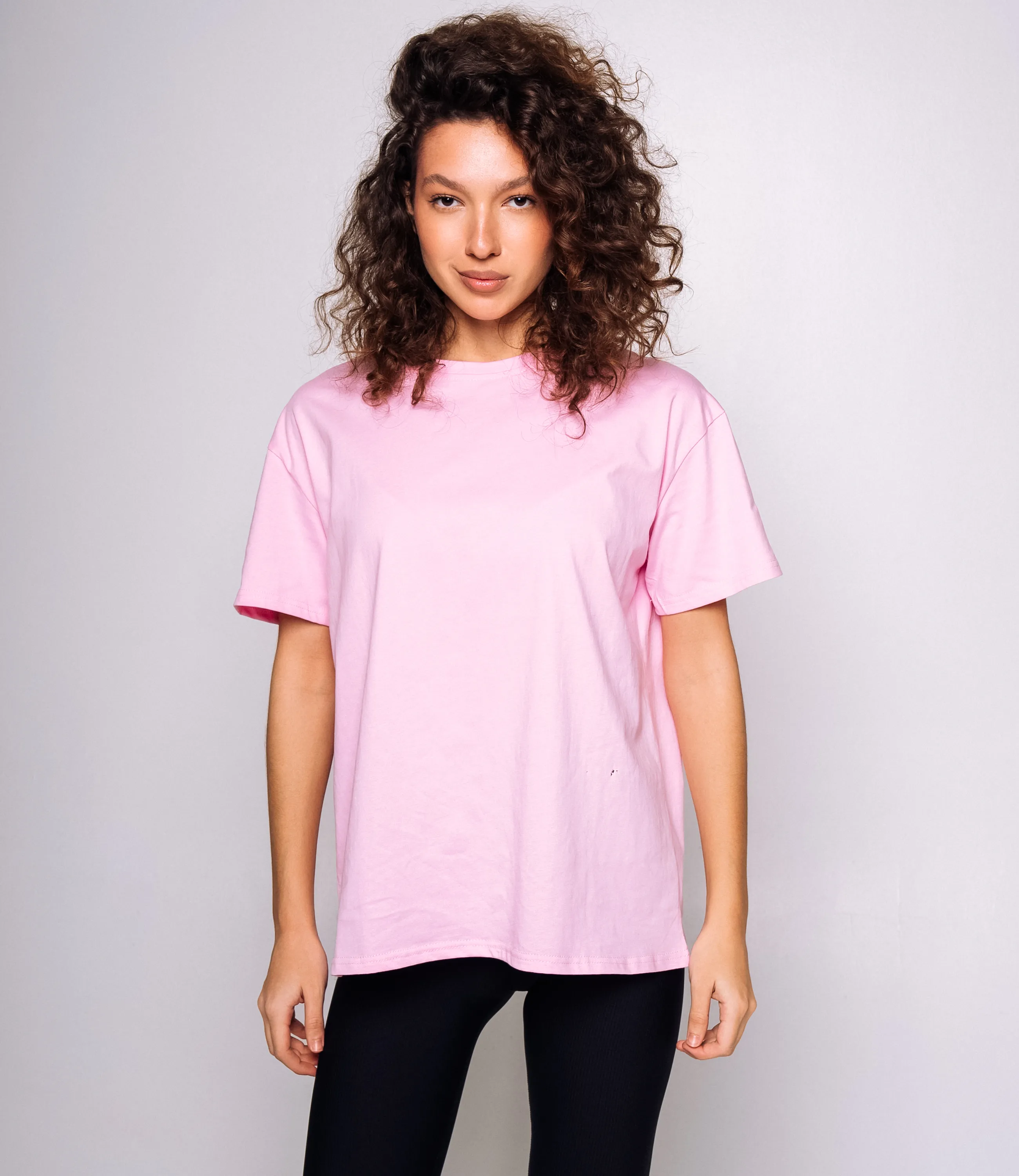 Футболка #КТ555 (1), розовый - фото 1