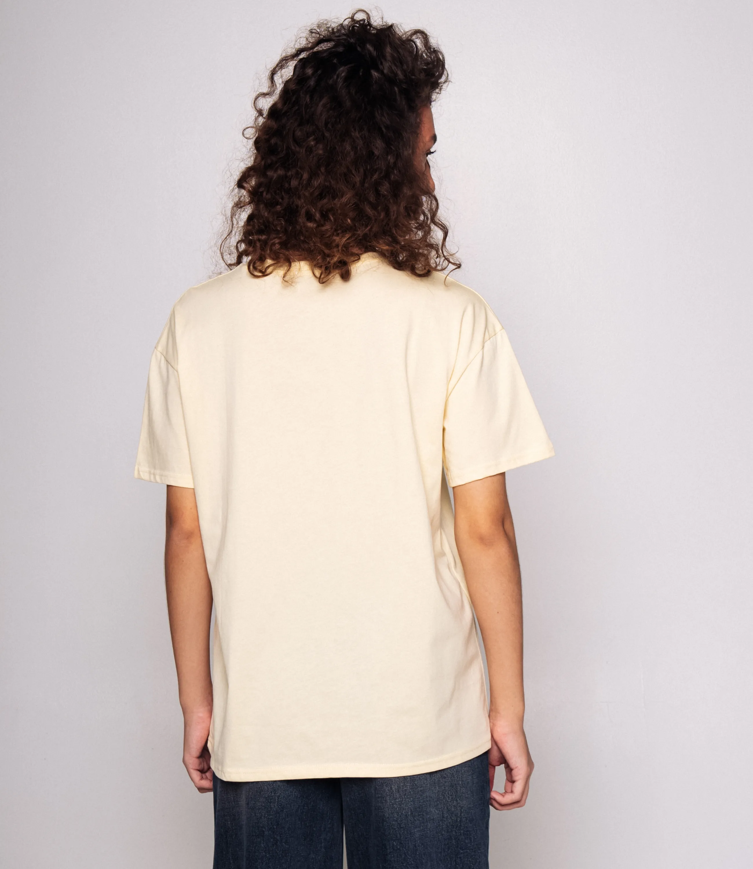Футболка #КТ555 (1), кремовый - фото 3