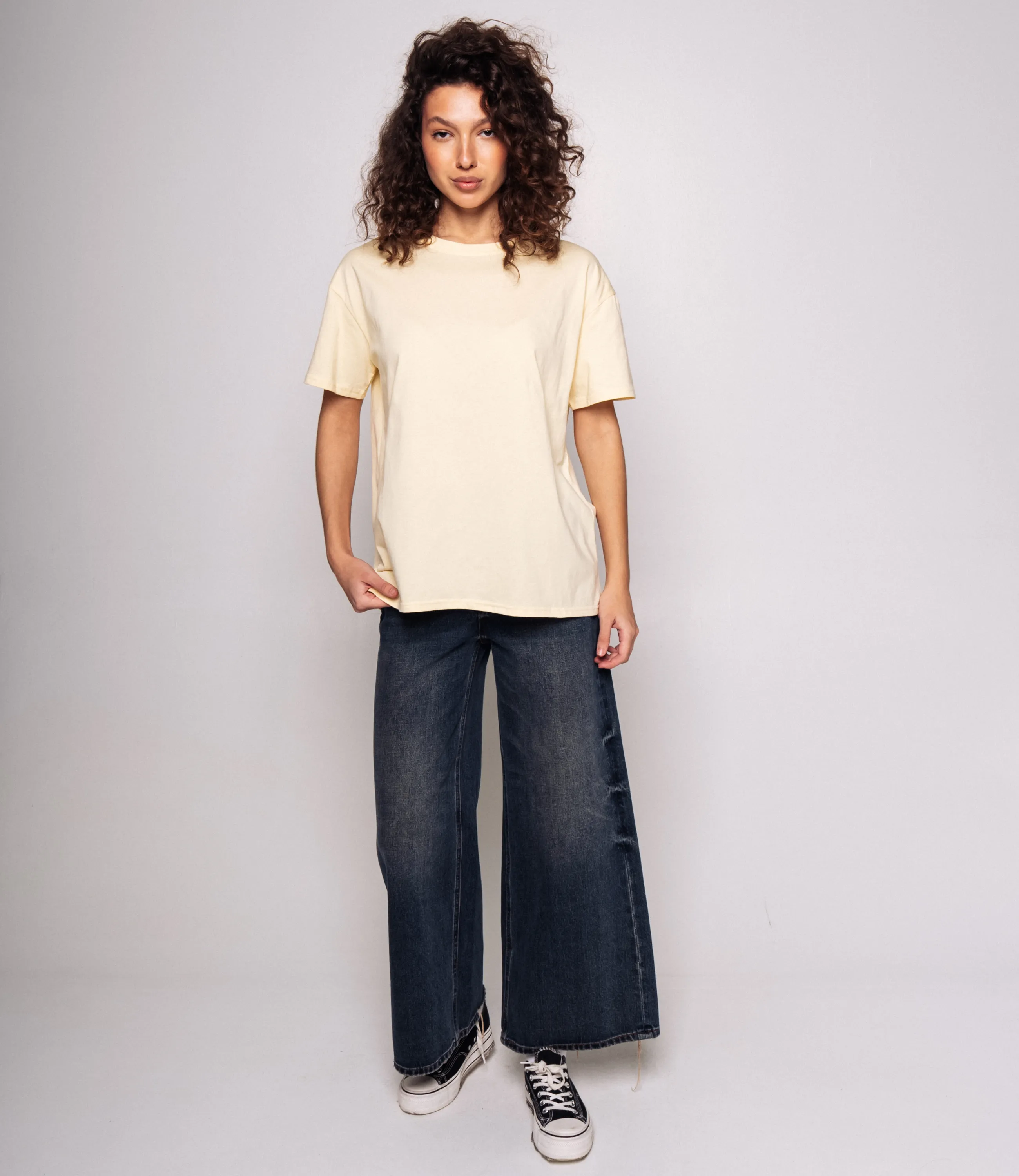 Футболка #КТ555 (1), кремовый - фото 4