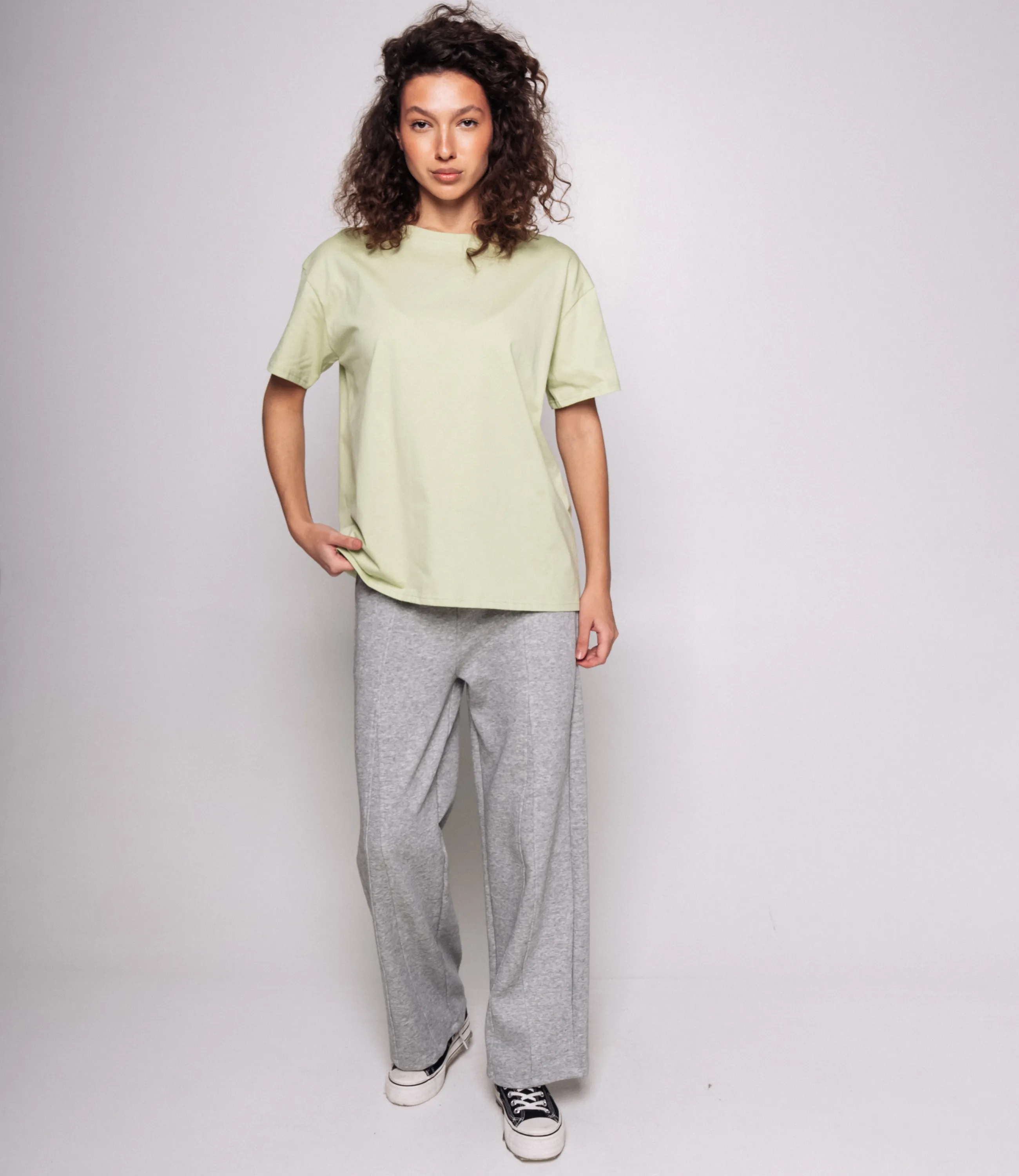 Футболка #КТ555 (1), фисташковый - фото 4