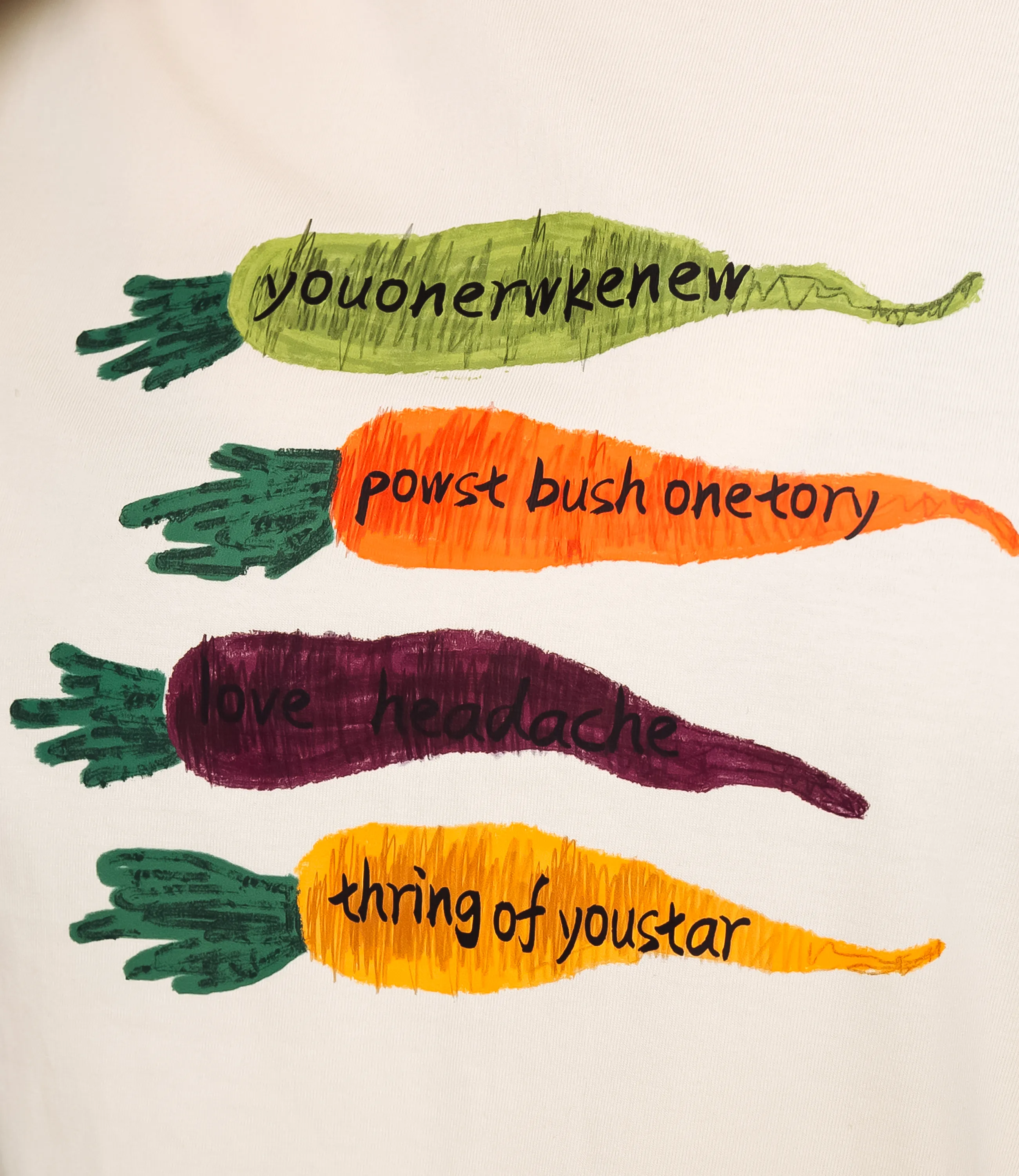 Футболка #КТ2550, кремовый - фото 5