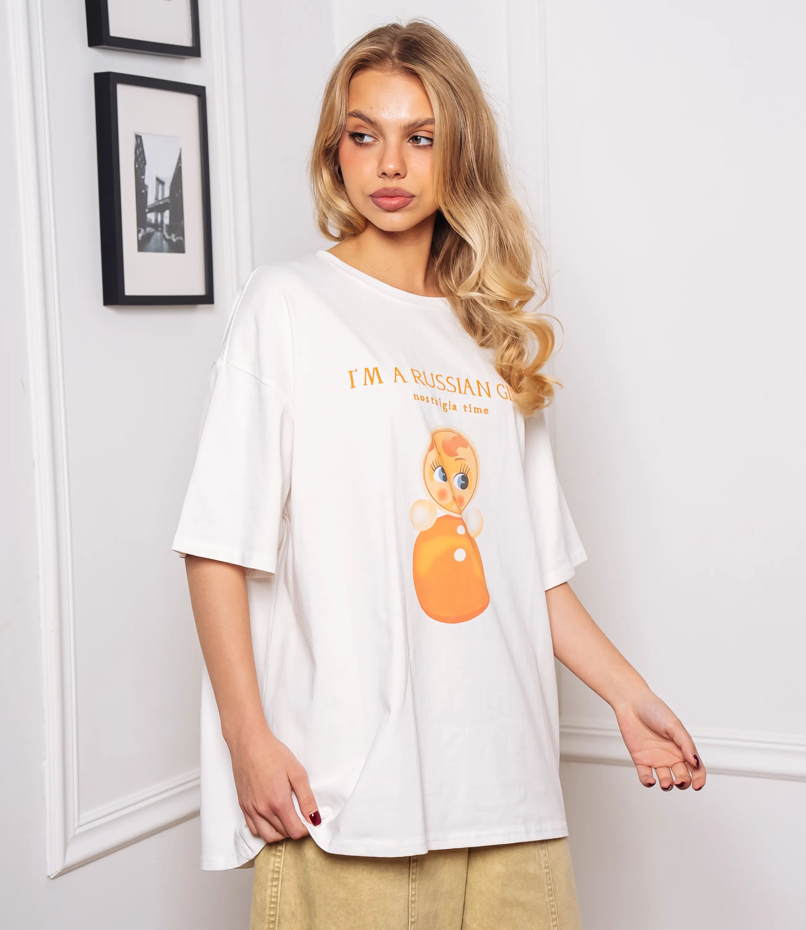 Футболка #КТ308235, белый - фото 2