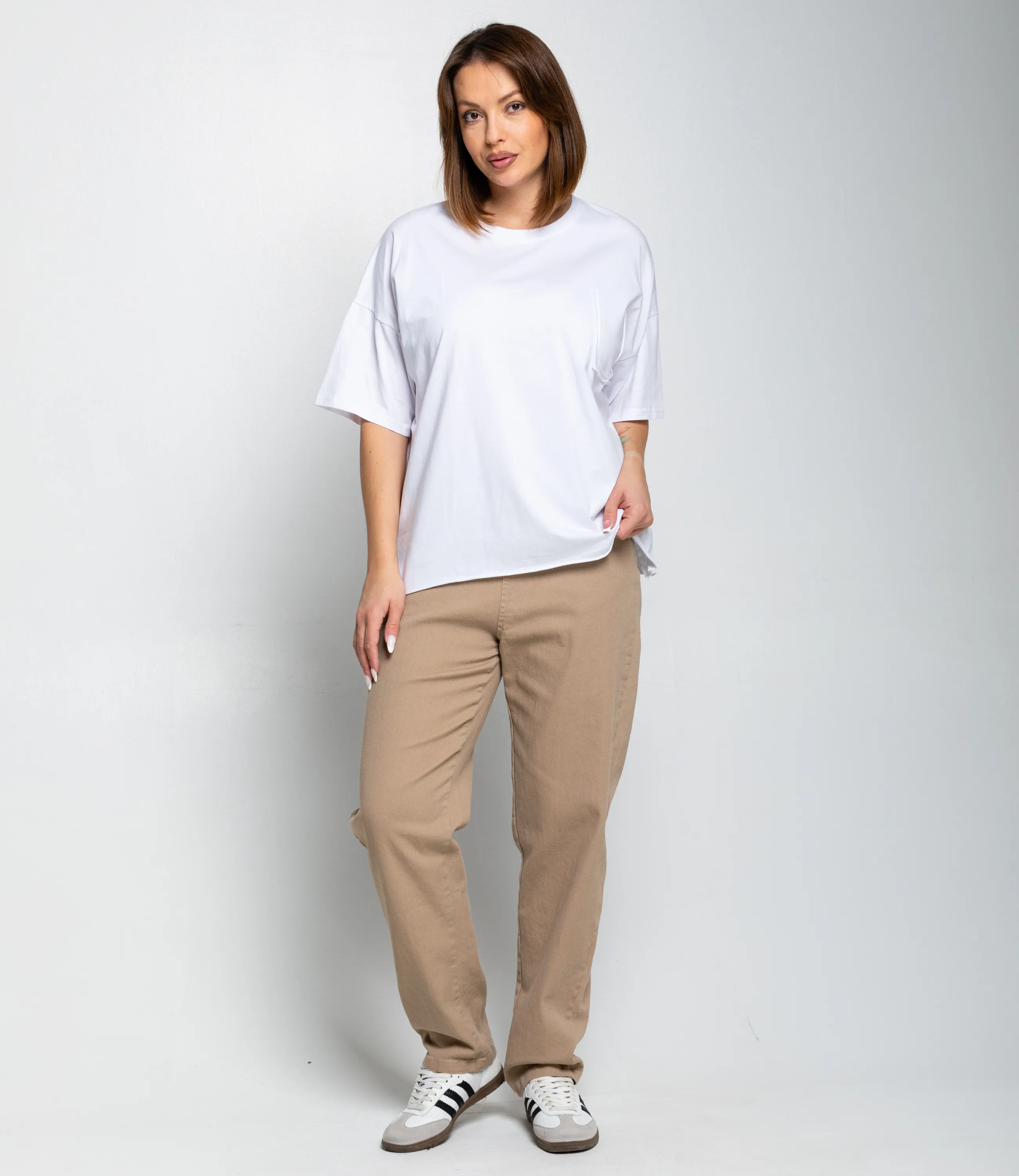 Футболка #КТ1612 (1), белый - фото 4