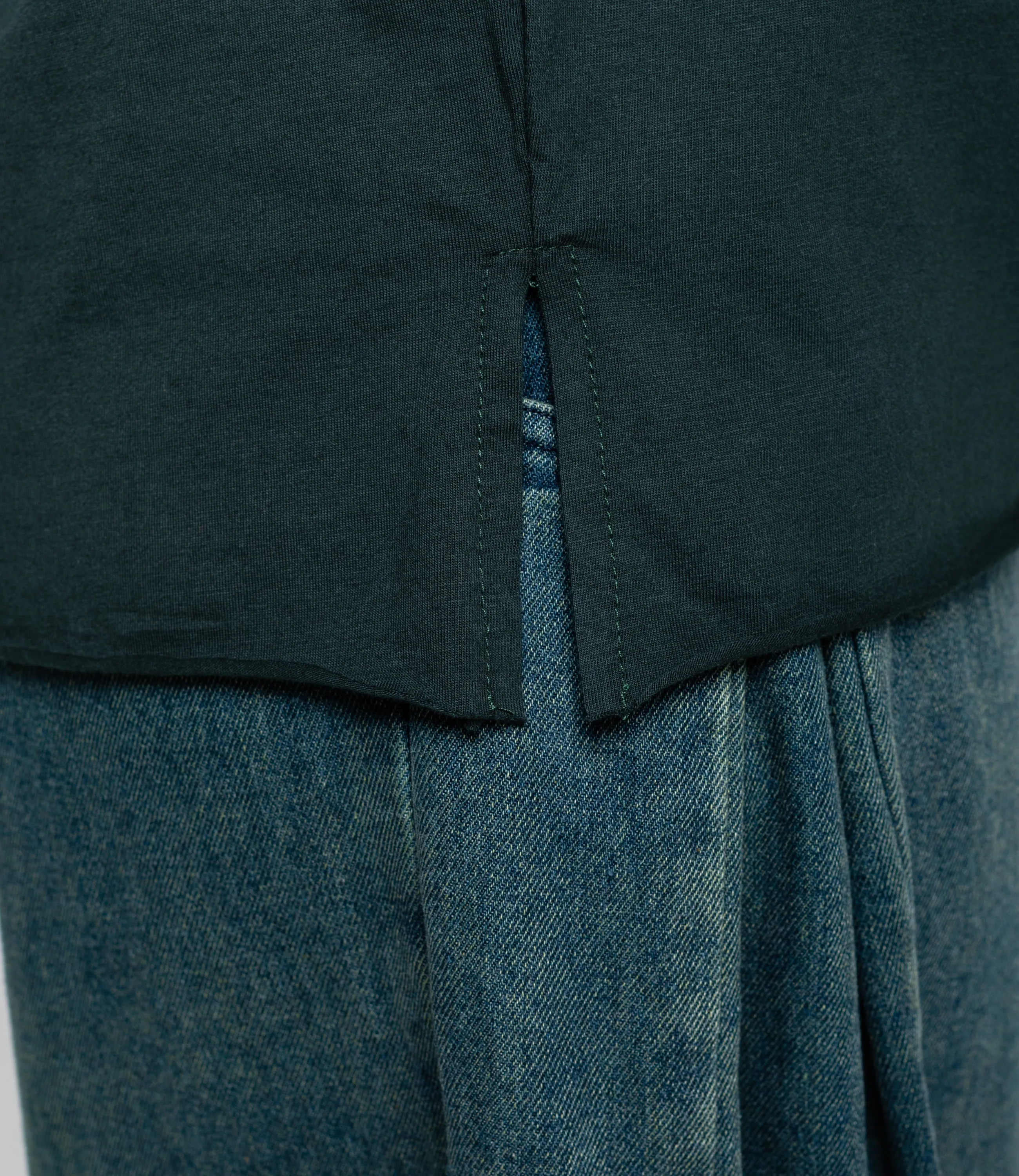 Футболка #КТ1612 (1), изумрудный - фото 5